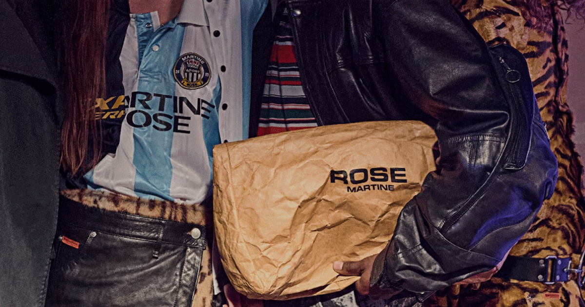 『MARTINE ROSE』ジェンダーに挑戦するハイファッション