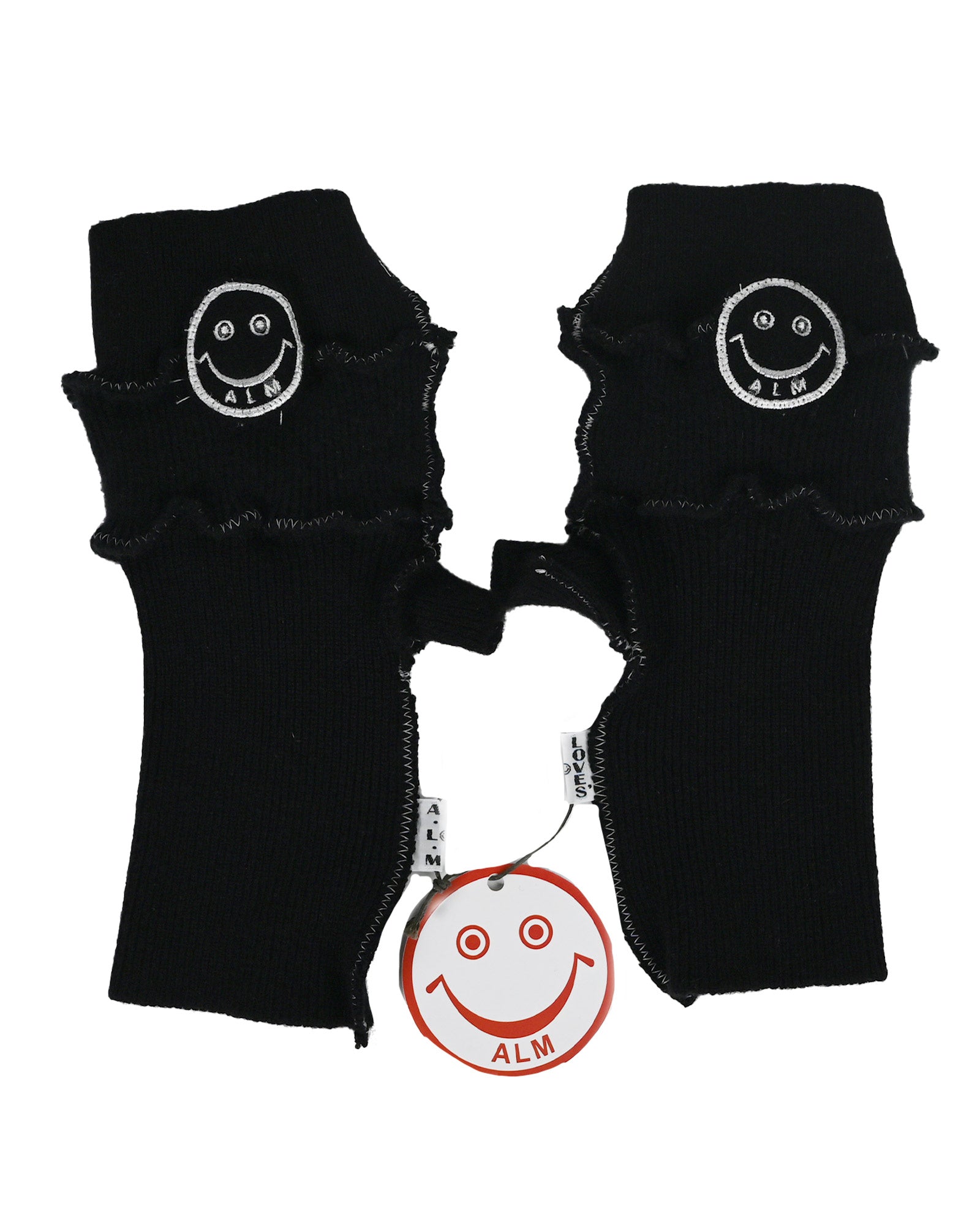 A LOVE MOVEMENT (ア・ラブ・ムーブメント) CASHMERE GLOVES / BLACK