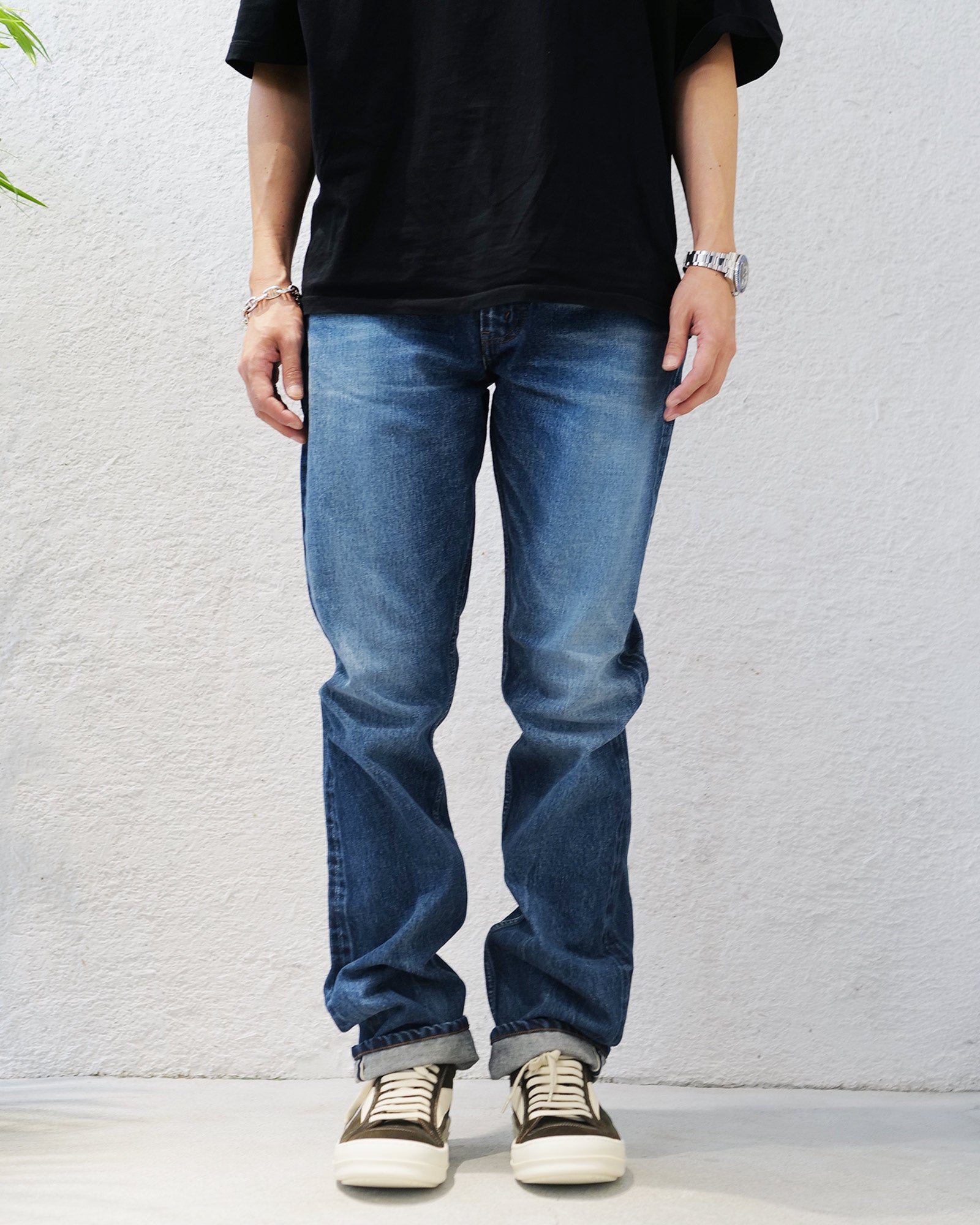 MASSES・Mathis -  DENIM 5P PANTS SL H.WASH / INDIGO