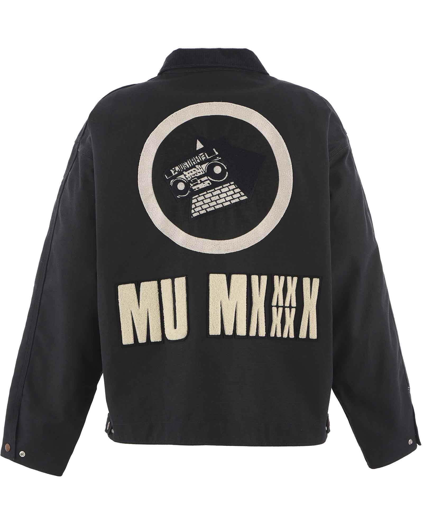 ©SAINT M××××××・セントマイケル - ジャケット KLF_DETROIT JACKET/KLF / BLACK