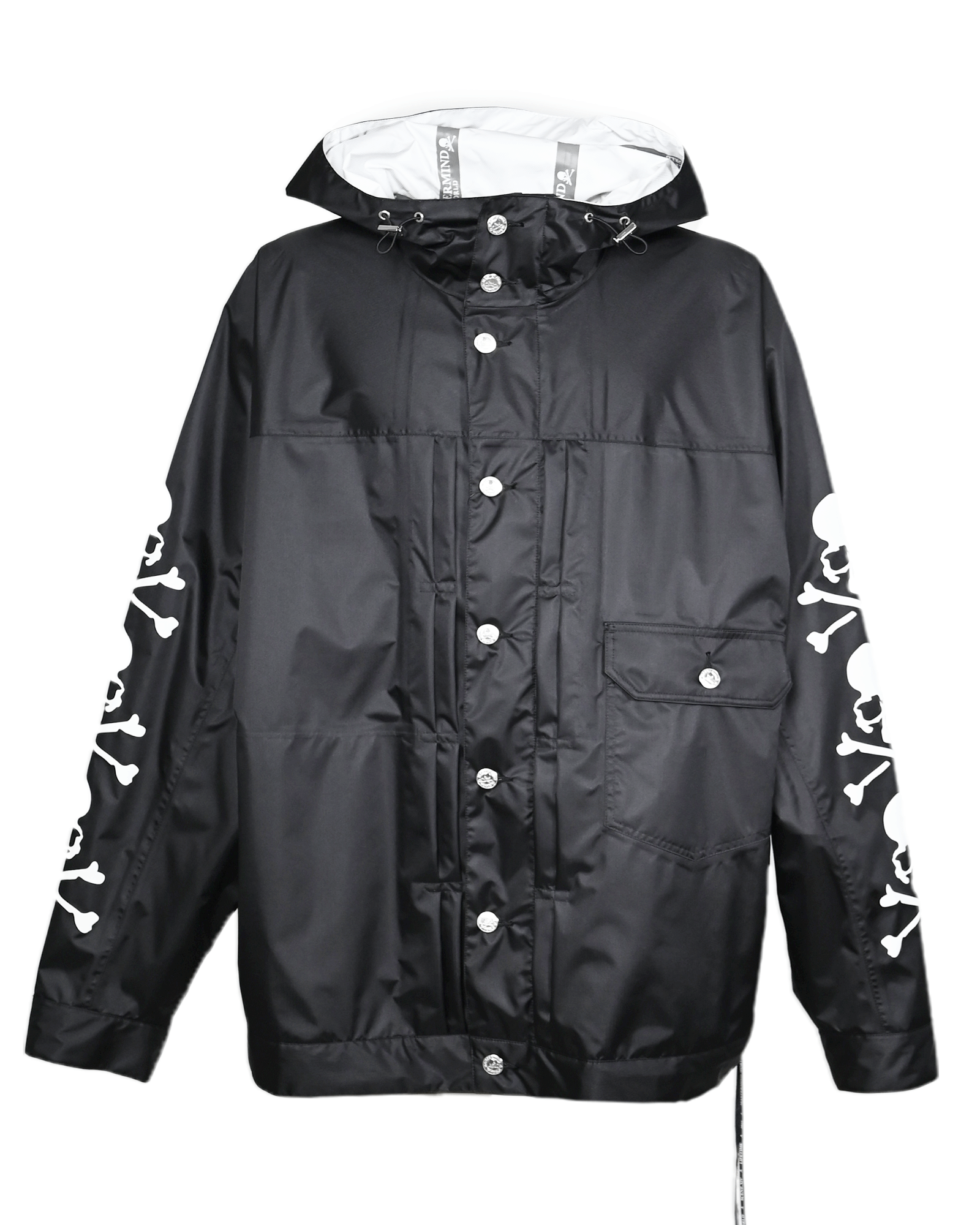 2.5 LAYERED NYLON JACKET / BLACK