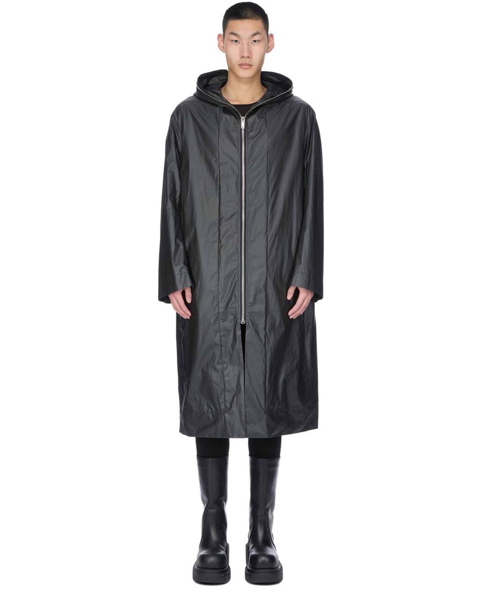 RICK OWENS・リック オウエンス - コート GIMP MAC / BLACK