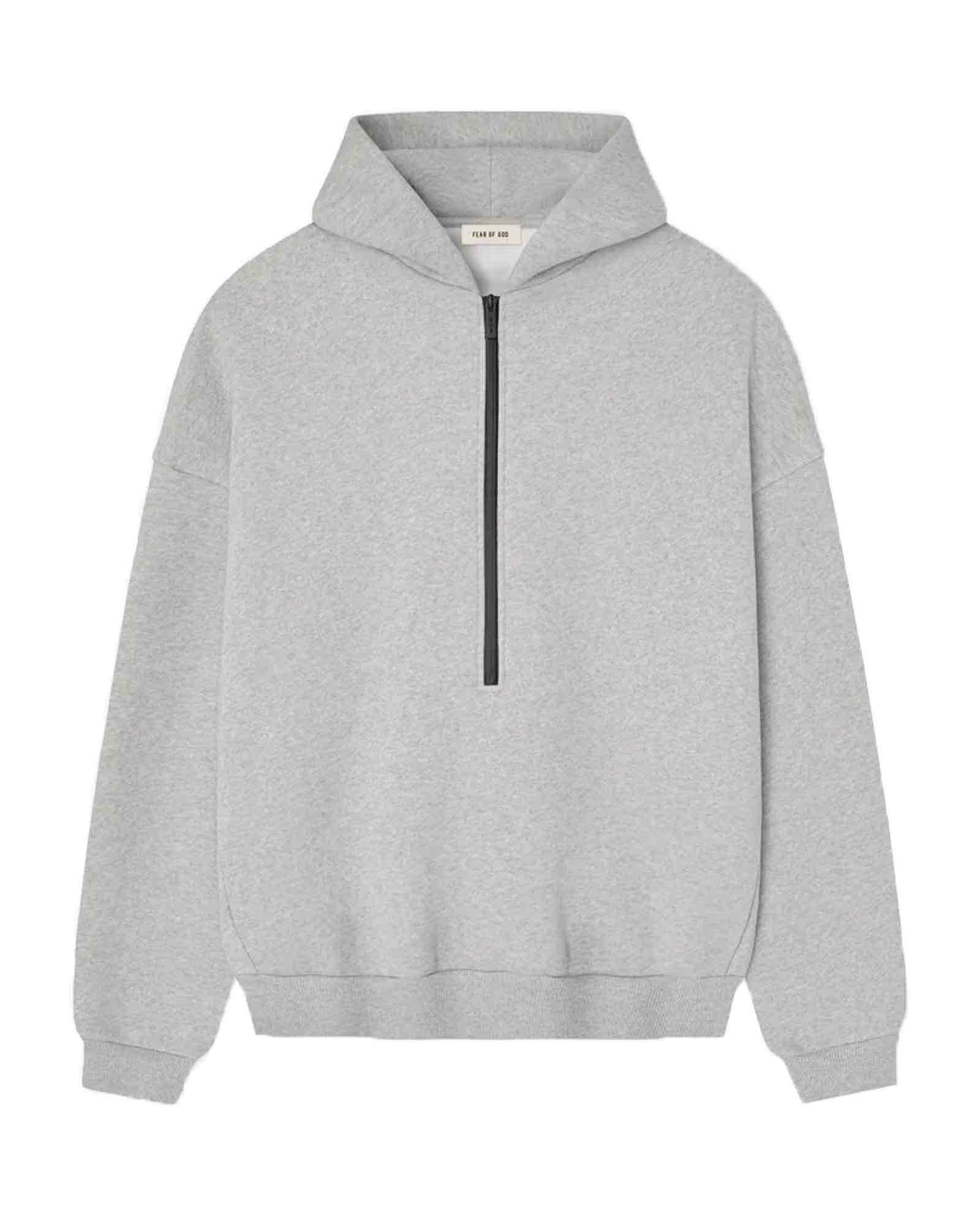 ATHLETIC HALFZIP HOODIE / GREY