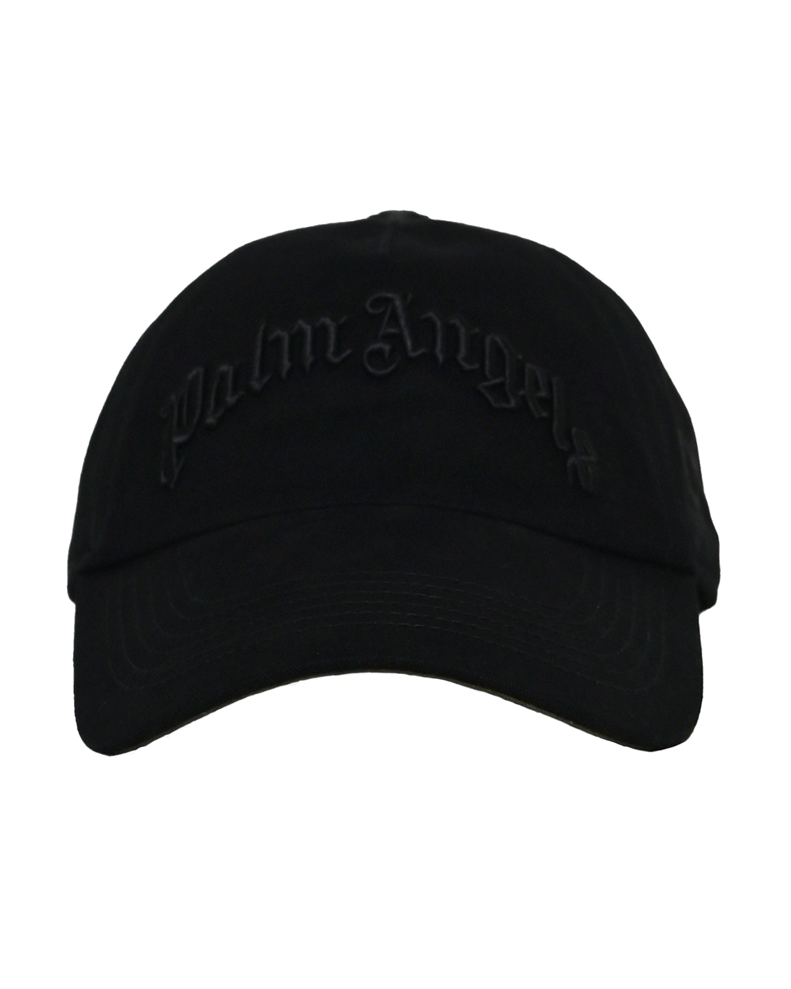 CURVED LOGO TONAL CAP / BLACK
