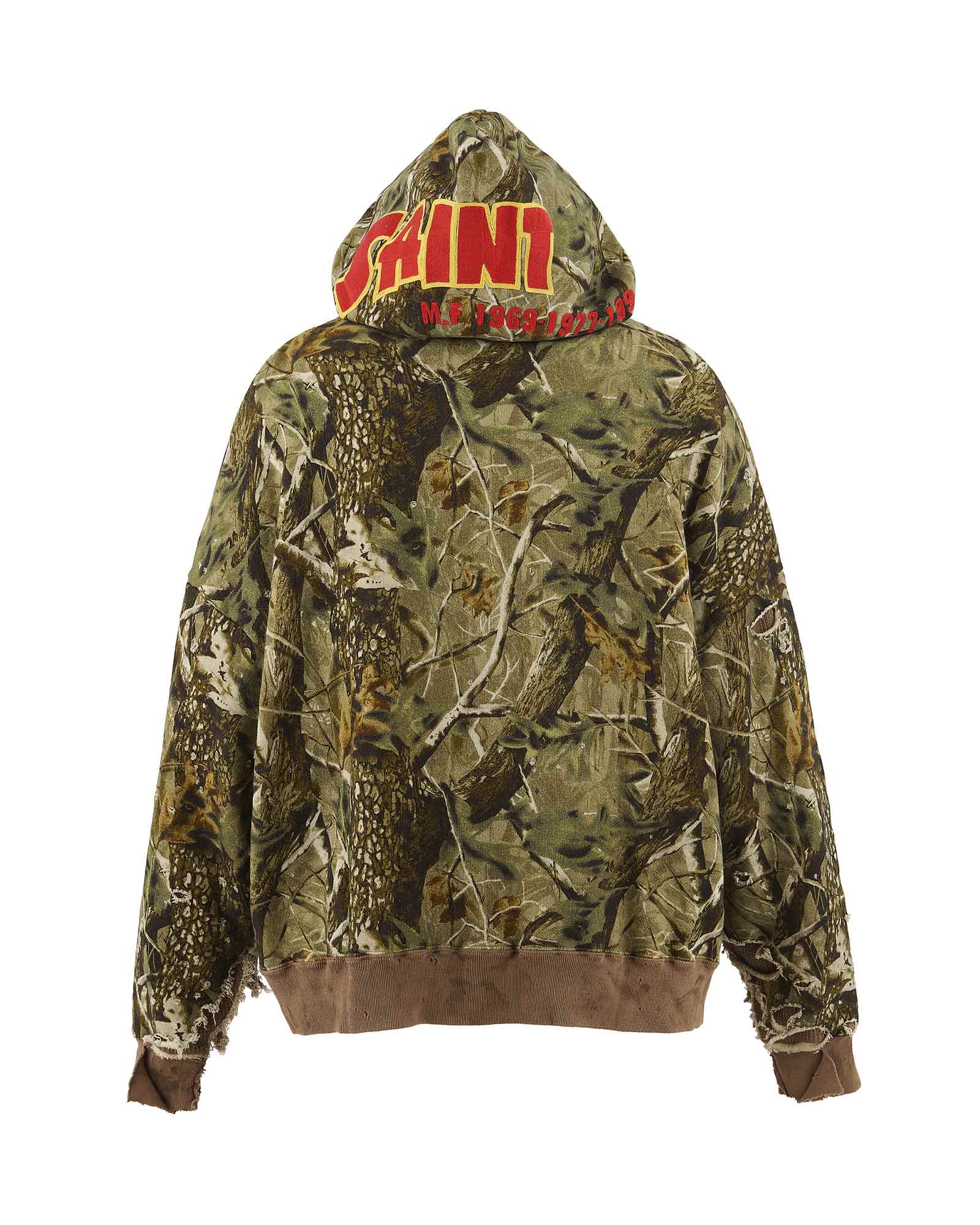 ©SAINT M××××××・セントマイケル - トップス BAPE_ZIP HOODIE/SAHARK / CAMO