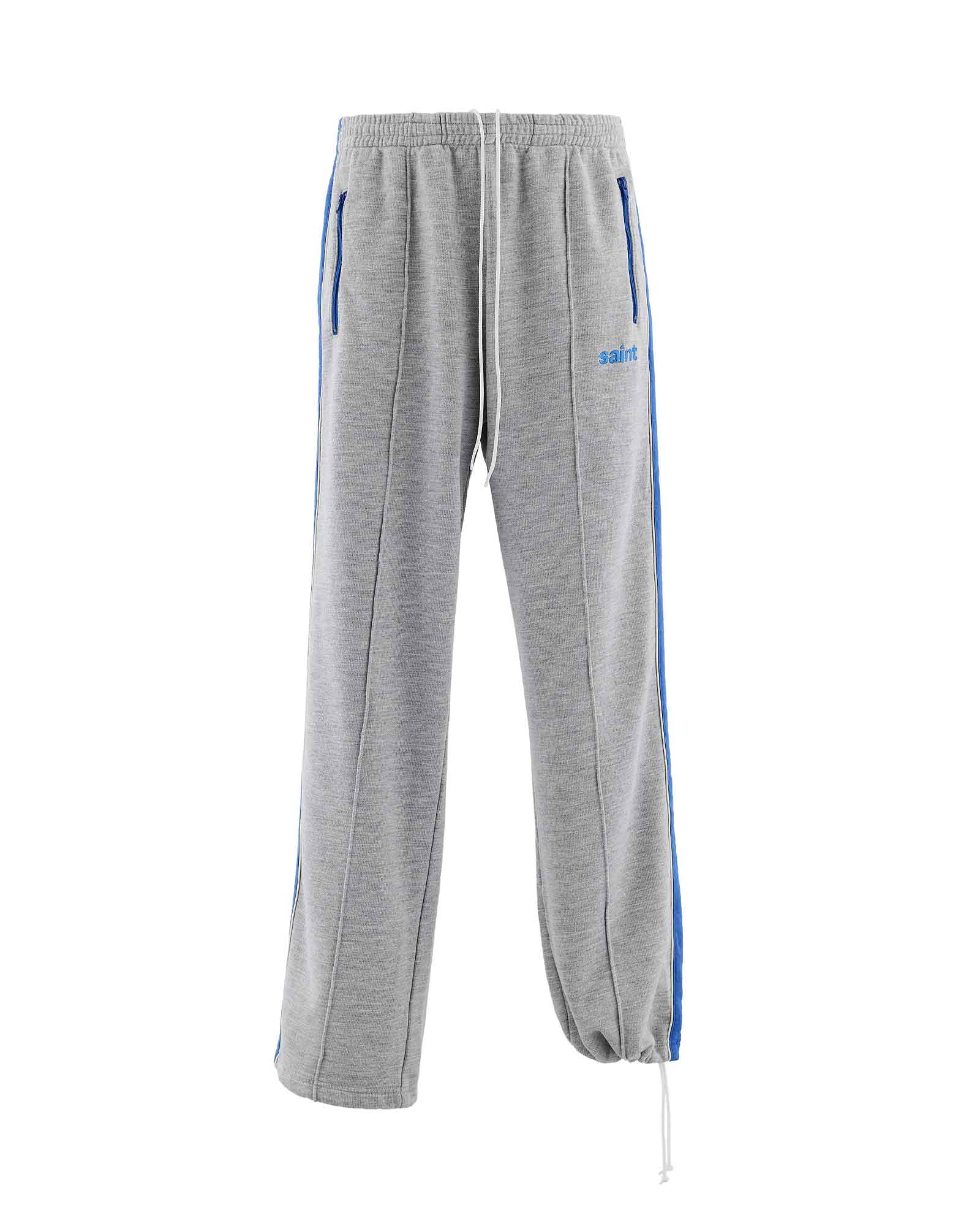 ©SAINT M××××××・セントマイケル - スウェットパンツ SWEAT PANTS/SIDE LINE / GRAY