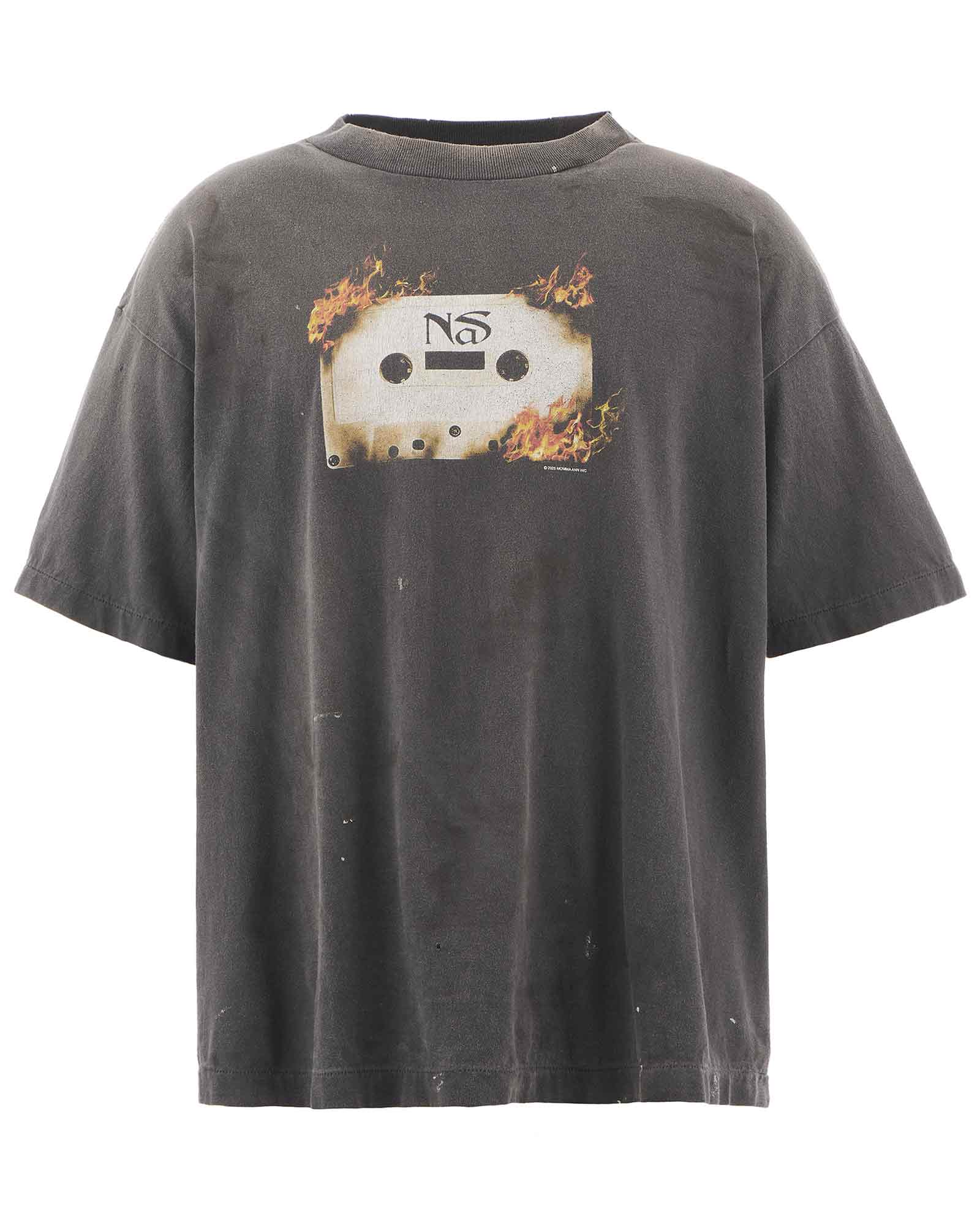 ©SAINT M××××××・セントマイケル - Tシャツ・カットソー NAS_SS TEE / BLACK