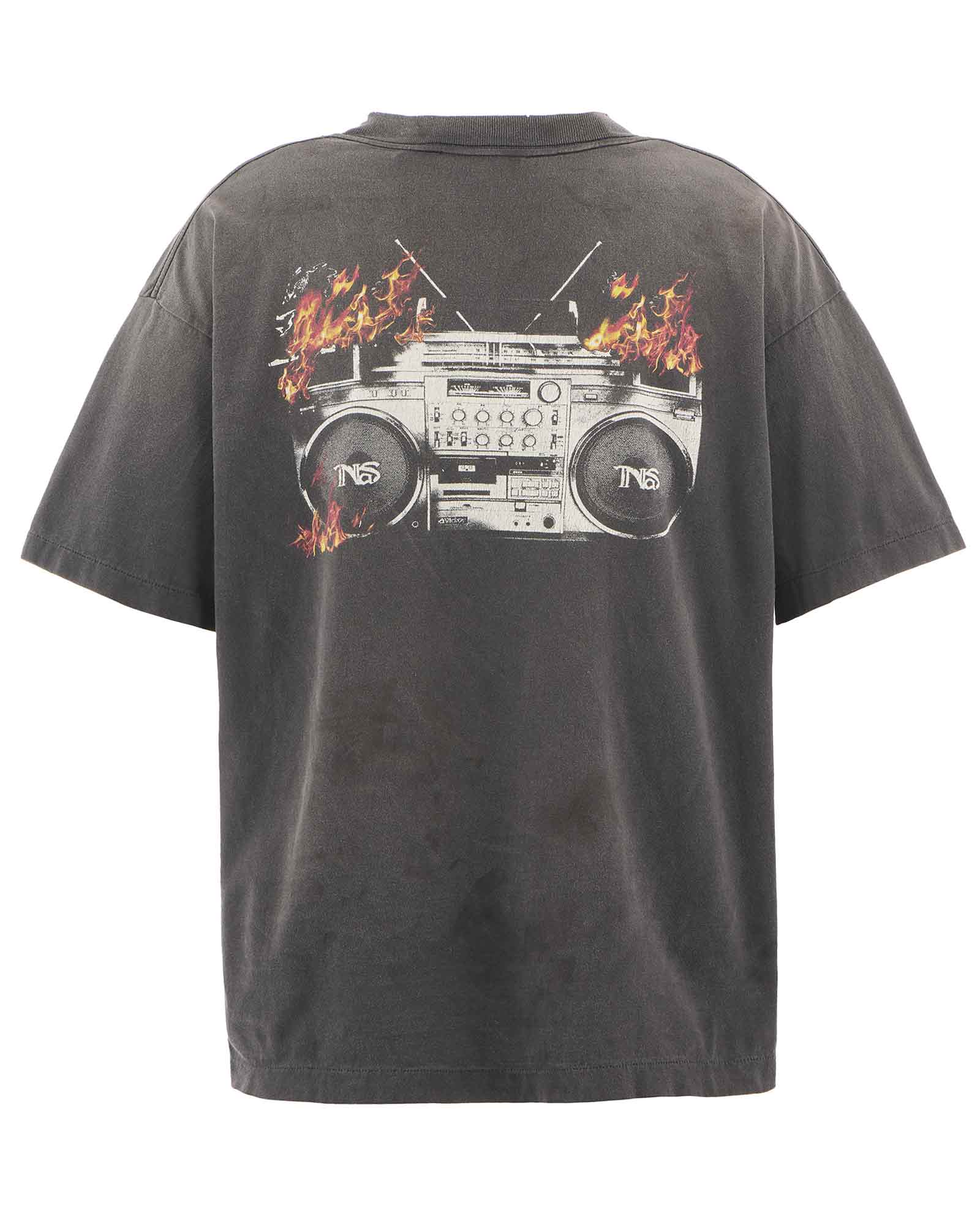 ©SAINT M××××××・セントマイケル - Tシャツ・カットソー NAS_SS TEE / BLACK