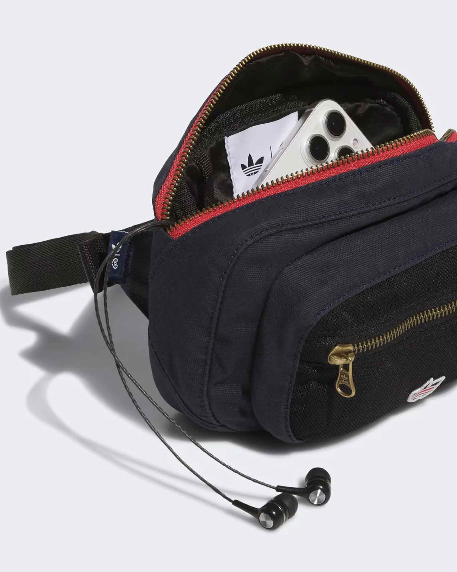 adidas・adidas -  STMT CLOT WAIST BAG / INDIGO