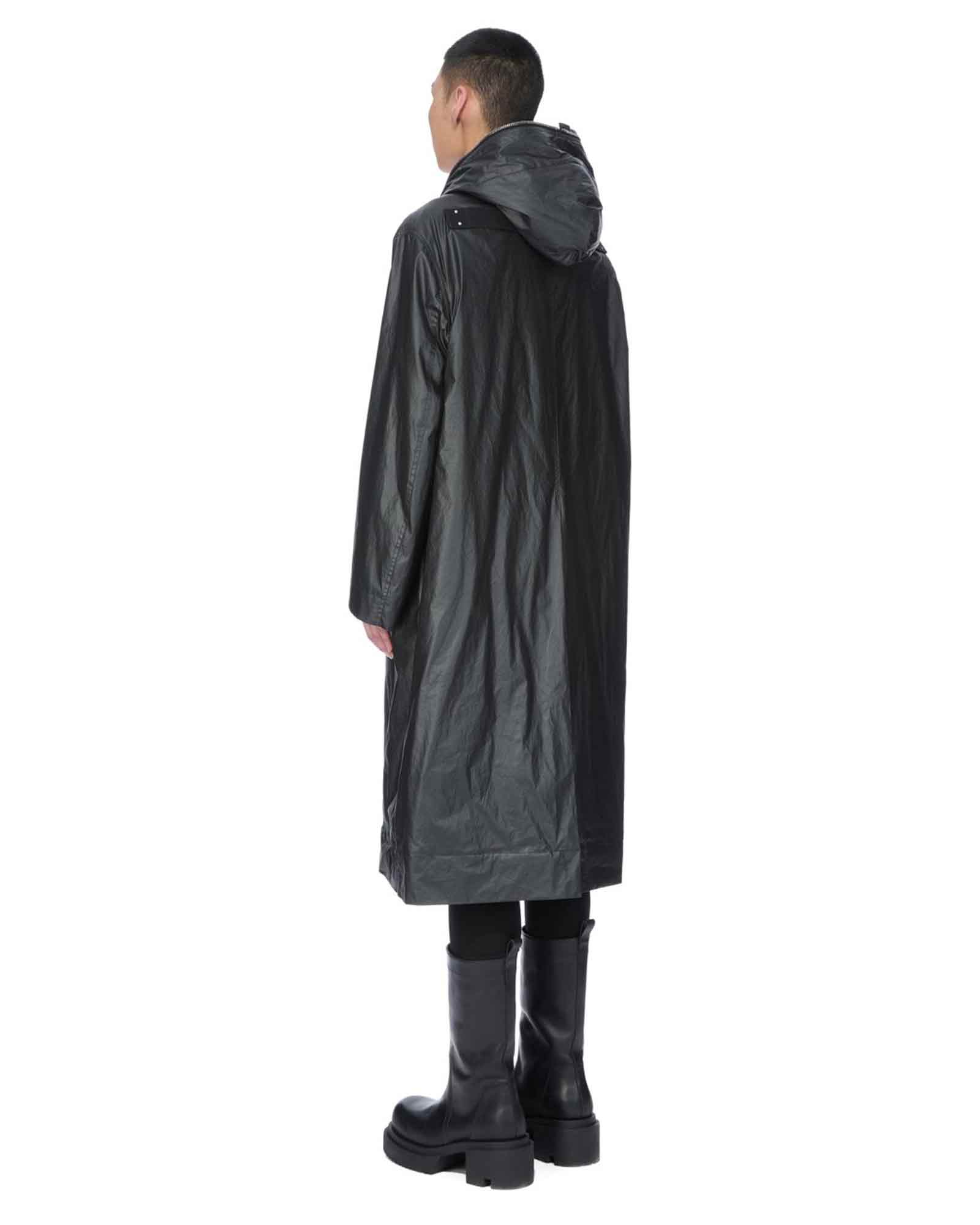RICK OWENS・リック オウエンス - コート GIMP MAC / BLACK