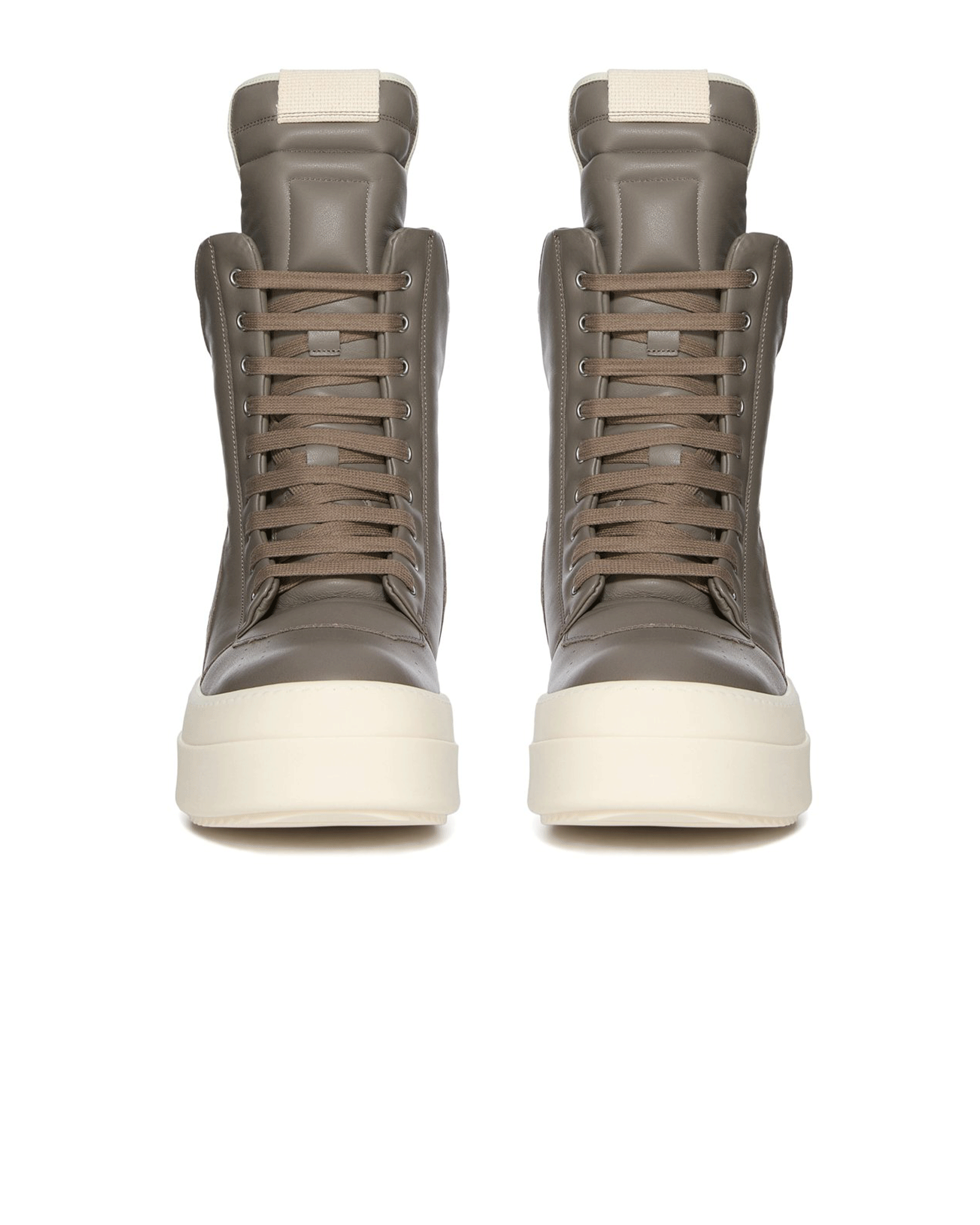 RICK OWENS・リック オウエンス - ブーツ MEGAGEOBASKET / DUST/DUST/MILK