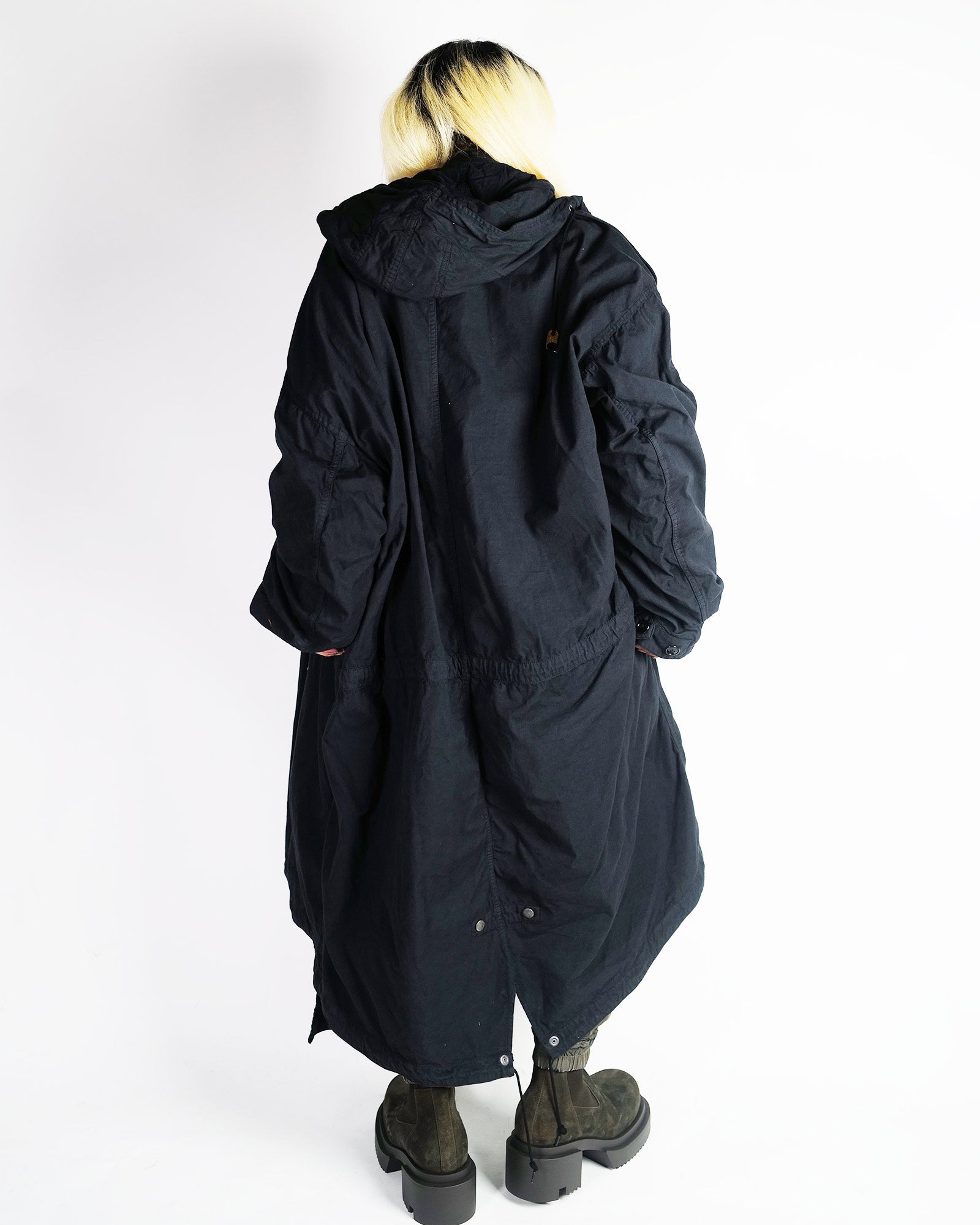 MIHARA YASUHIRO・ミハラヤスヒロ - コート LAYERED M-51 MODS PARKA / BLACK