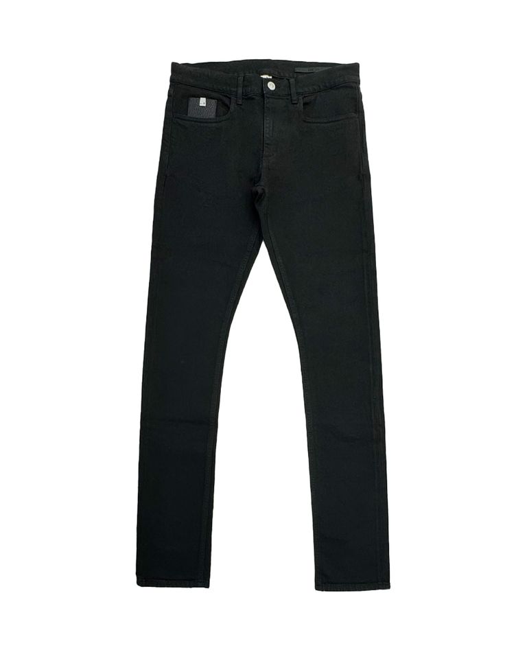 5 POCKET SLIM FIT JEANS / BLACK