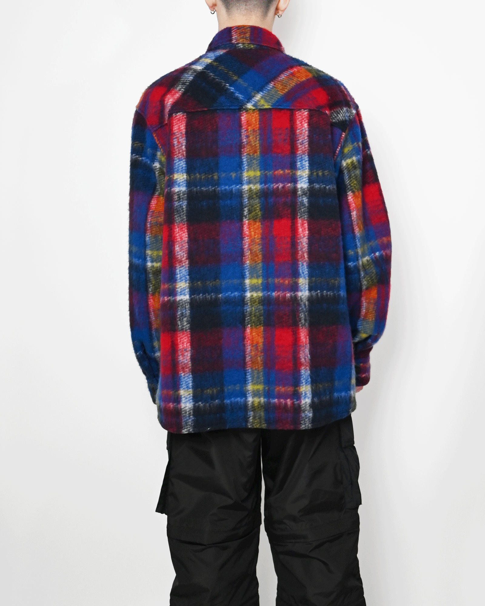 MONCLER GENIUS・moncler -  WAIER SHIRT JACKET/RED