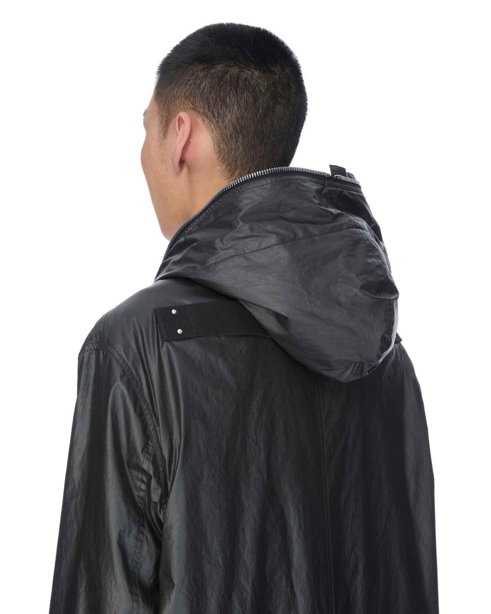 RICK OWENS・リック オウエンス - コート GIMP MAC / BLACK