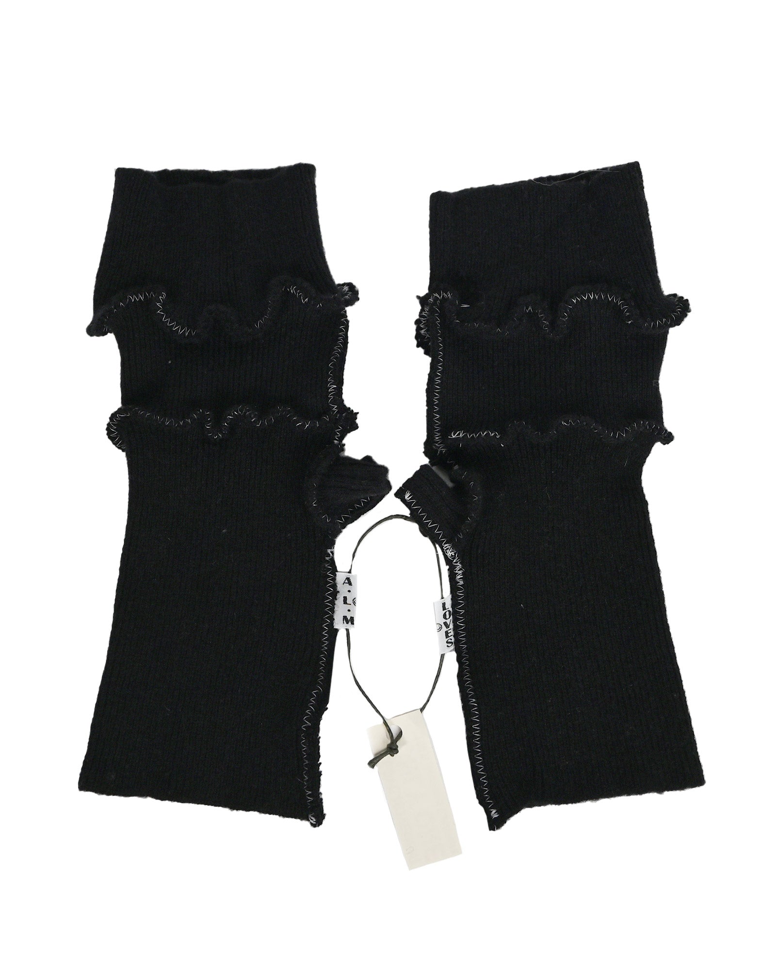 A LOVE MOVEMENT・a love movement -  CASHMERE GLOVES 3 / BLACK