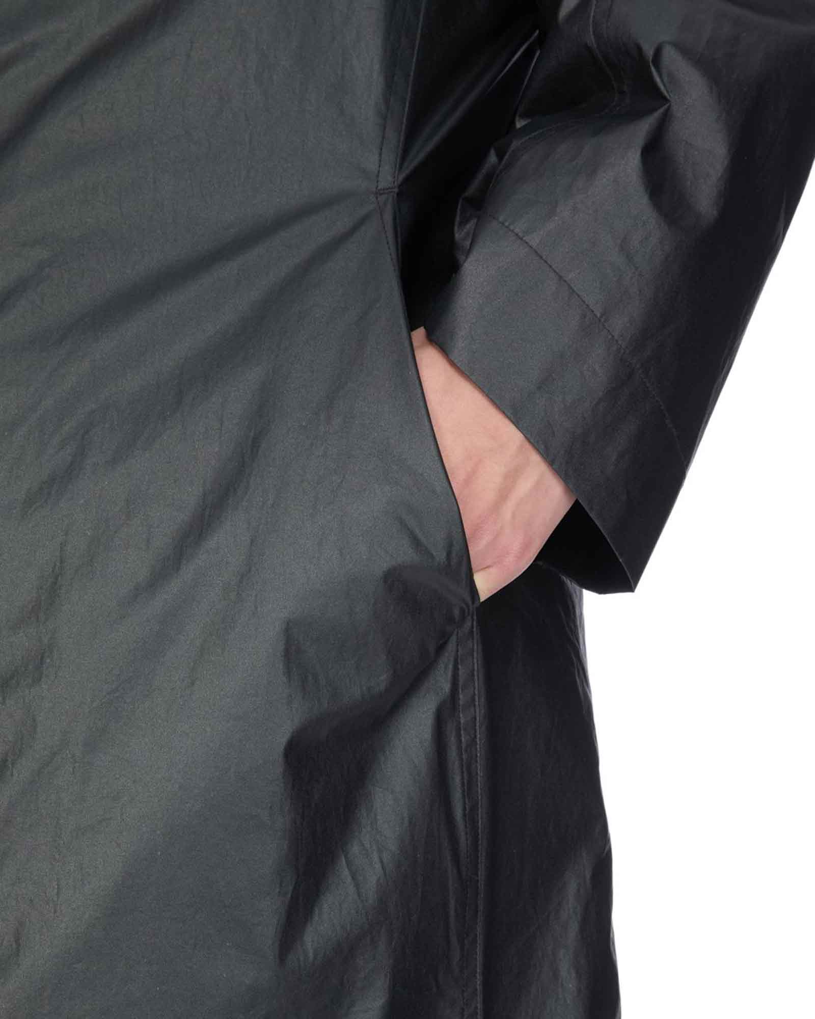 RICK OWENS・リック オウエンス - コート GIMP MAC / BLACK