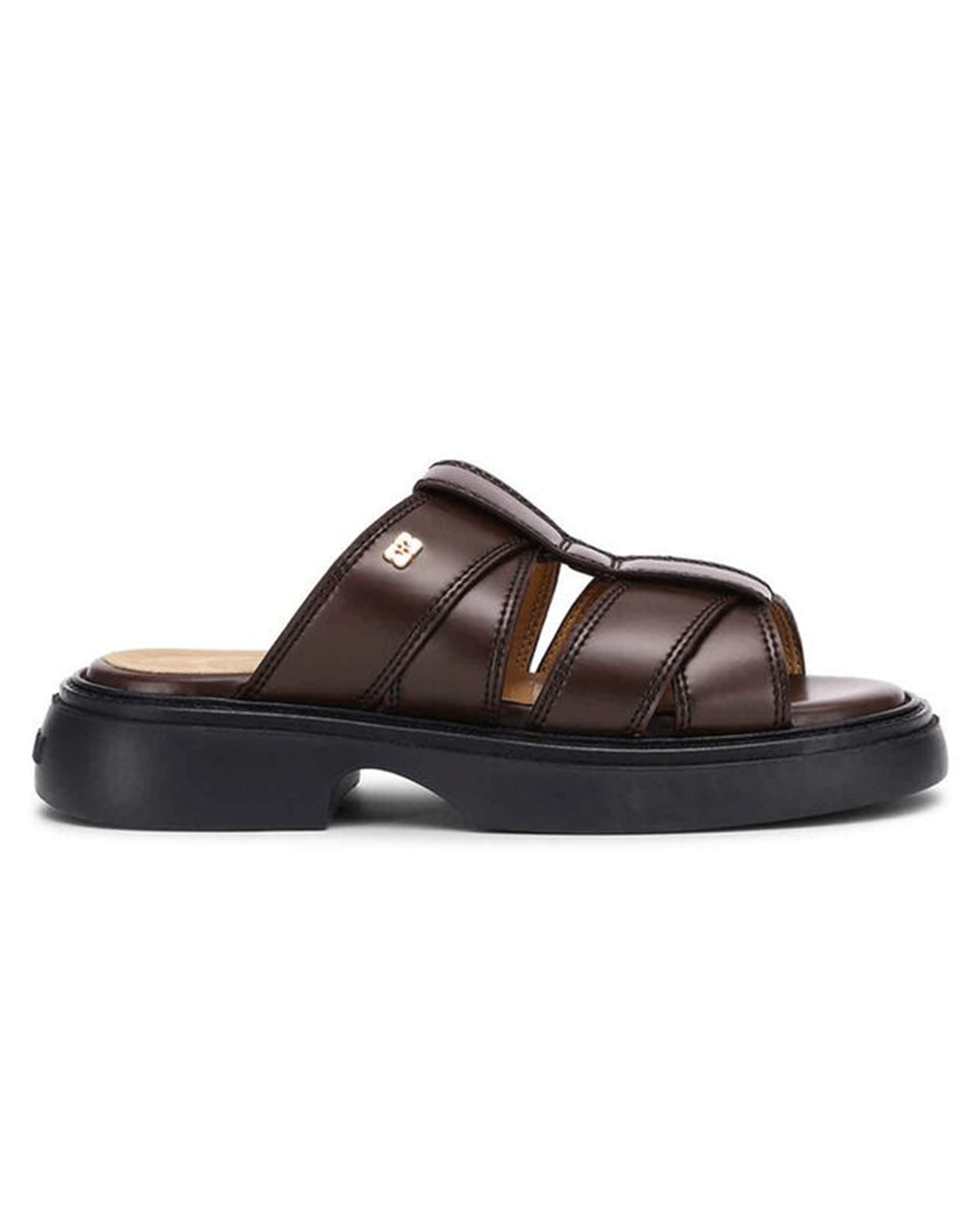 EVERYDAY MULE SANDAL PATENT / CHOCOLATE FONDANT
