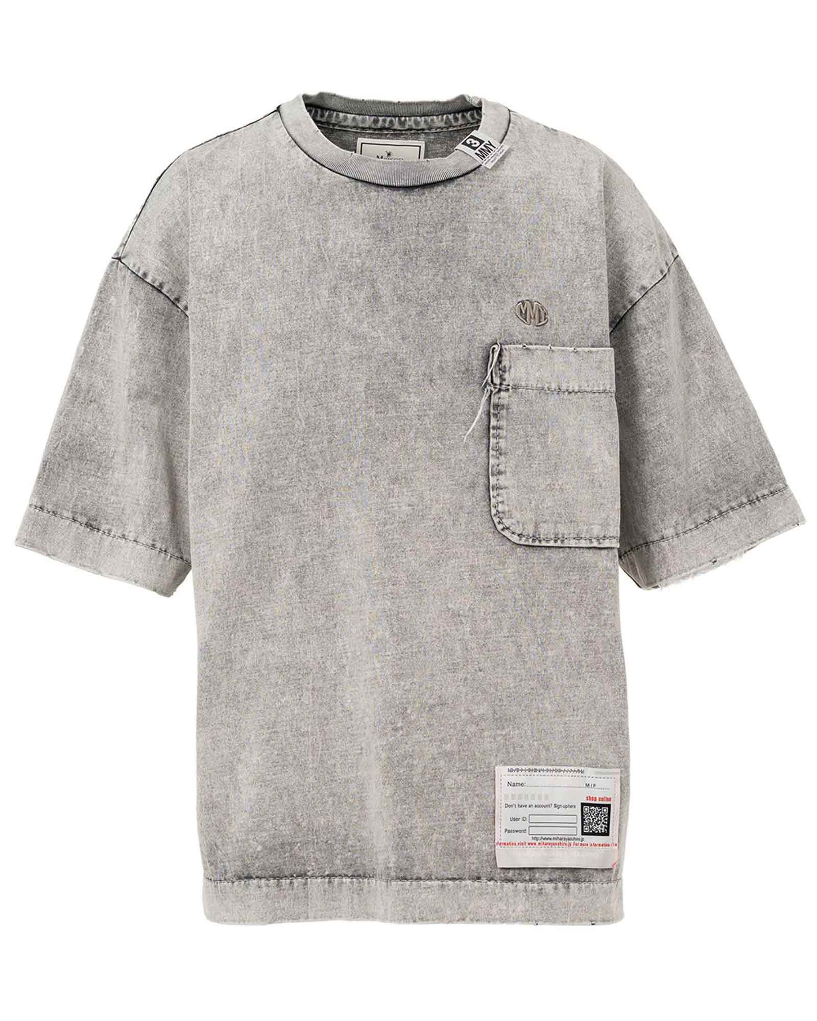 AMATEUR SEWN TEE / GRAY