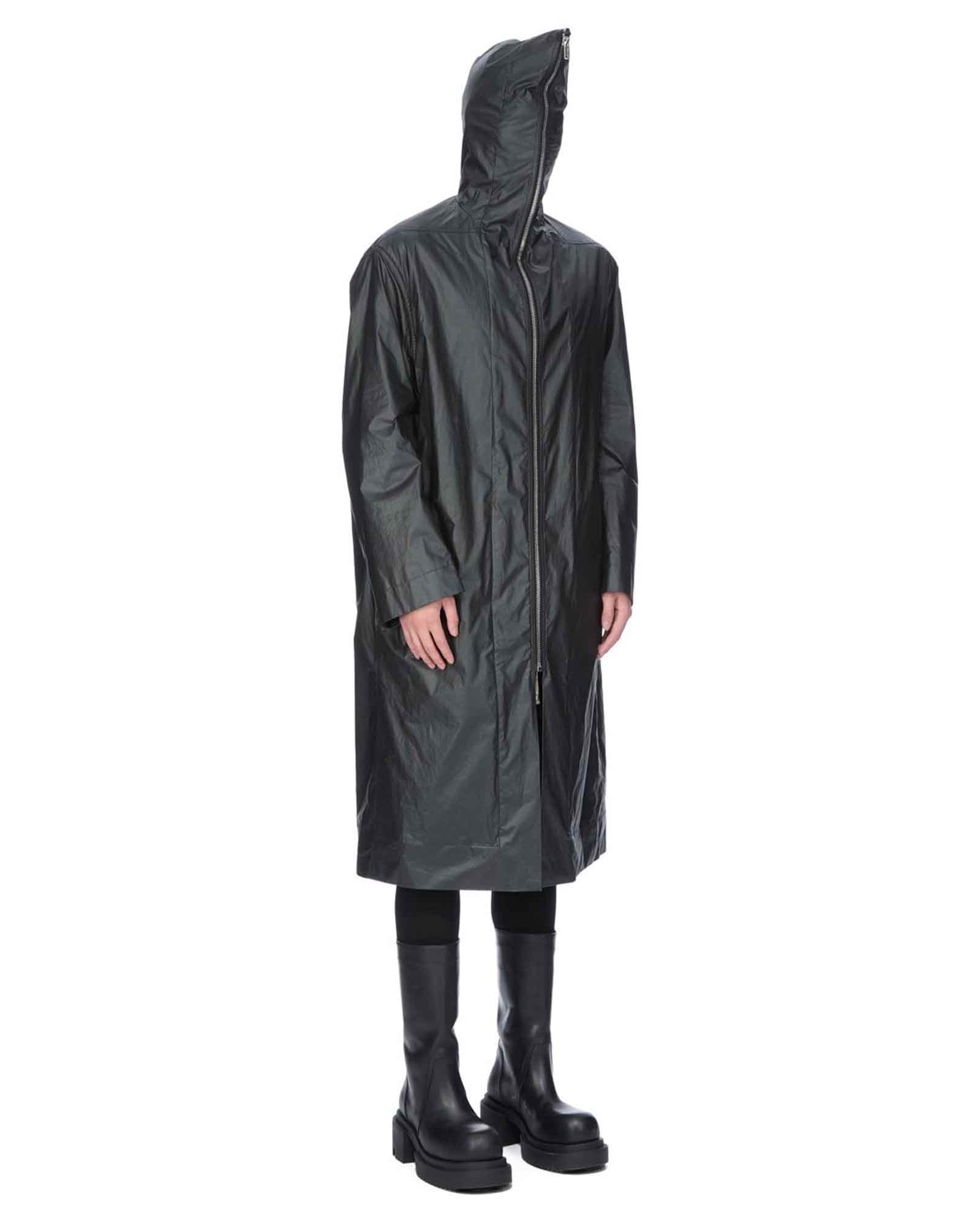 RICK OWENS・リック オウエンス - コート GIMP MAC / BLACK