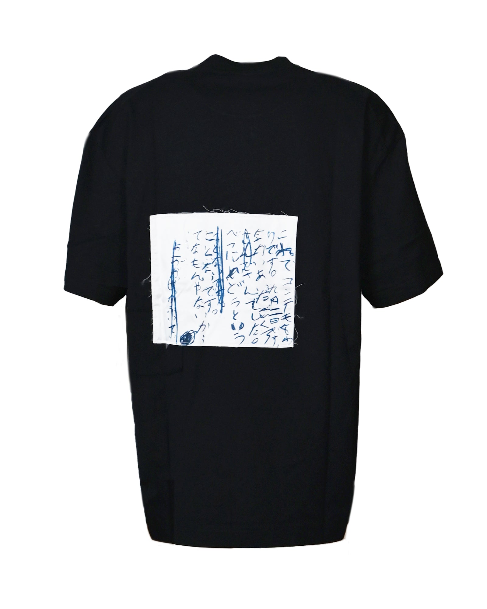 ALMOST BLACK・オールモスト ブラック - Tシャツ・カットソー REMAKE PACHED PRINT T-SHIRT / BLACK