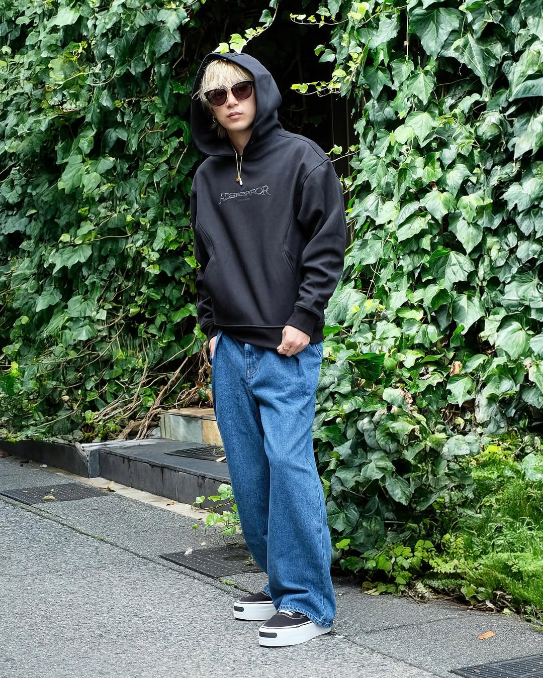 Ader Error・アーダーエラー - デニムパンツ SV TAG JEANS / BLUE