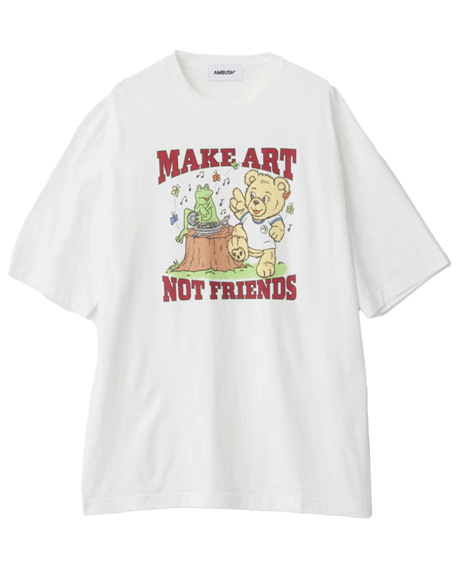 MAKE ART T-SHIRT / WHITE
