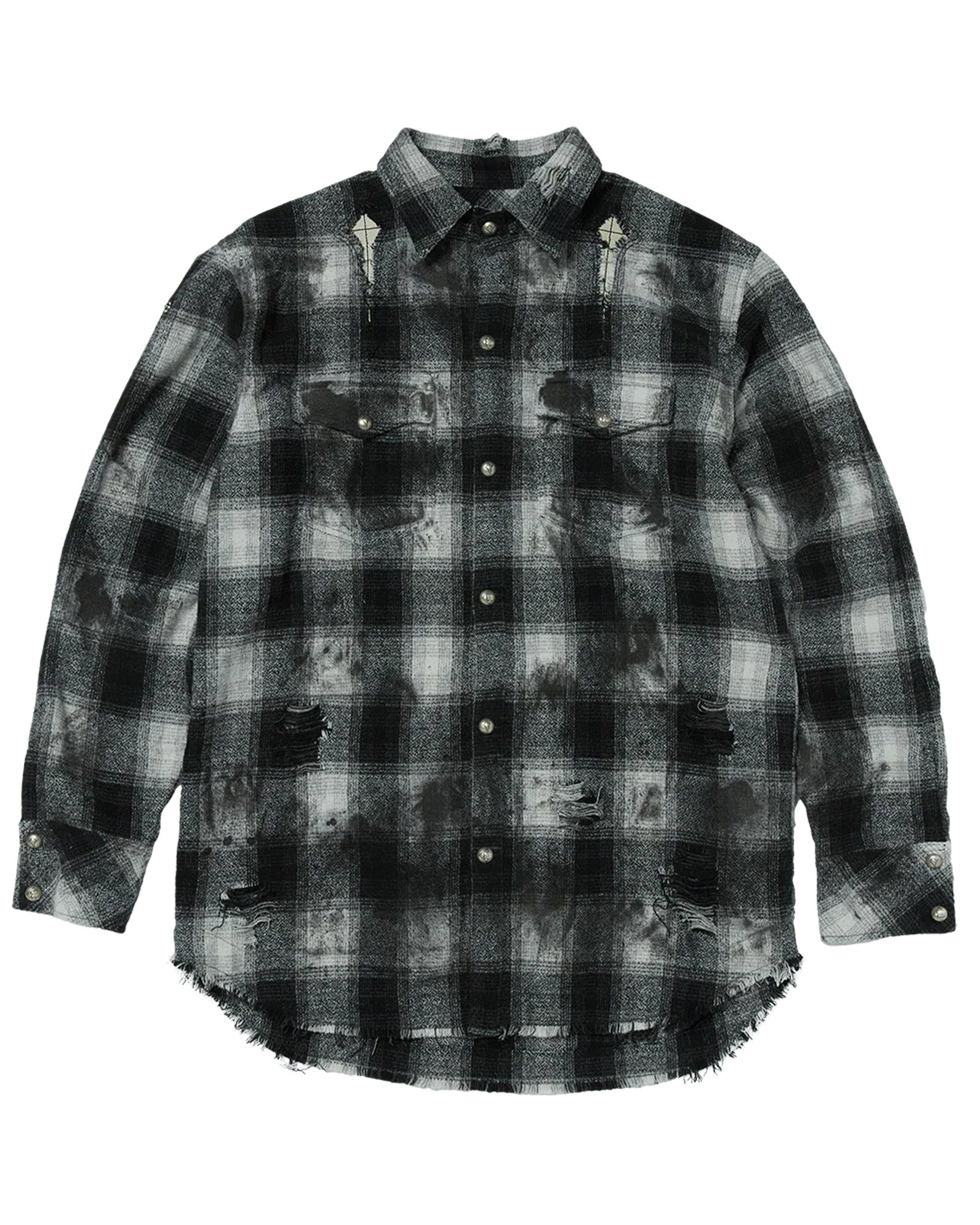 ANGELS DAMAGED SHIRT / BLACK