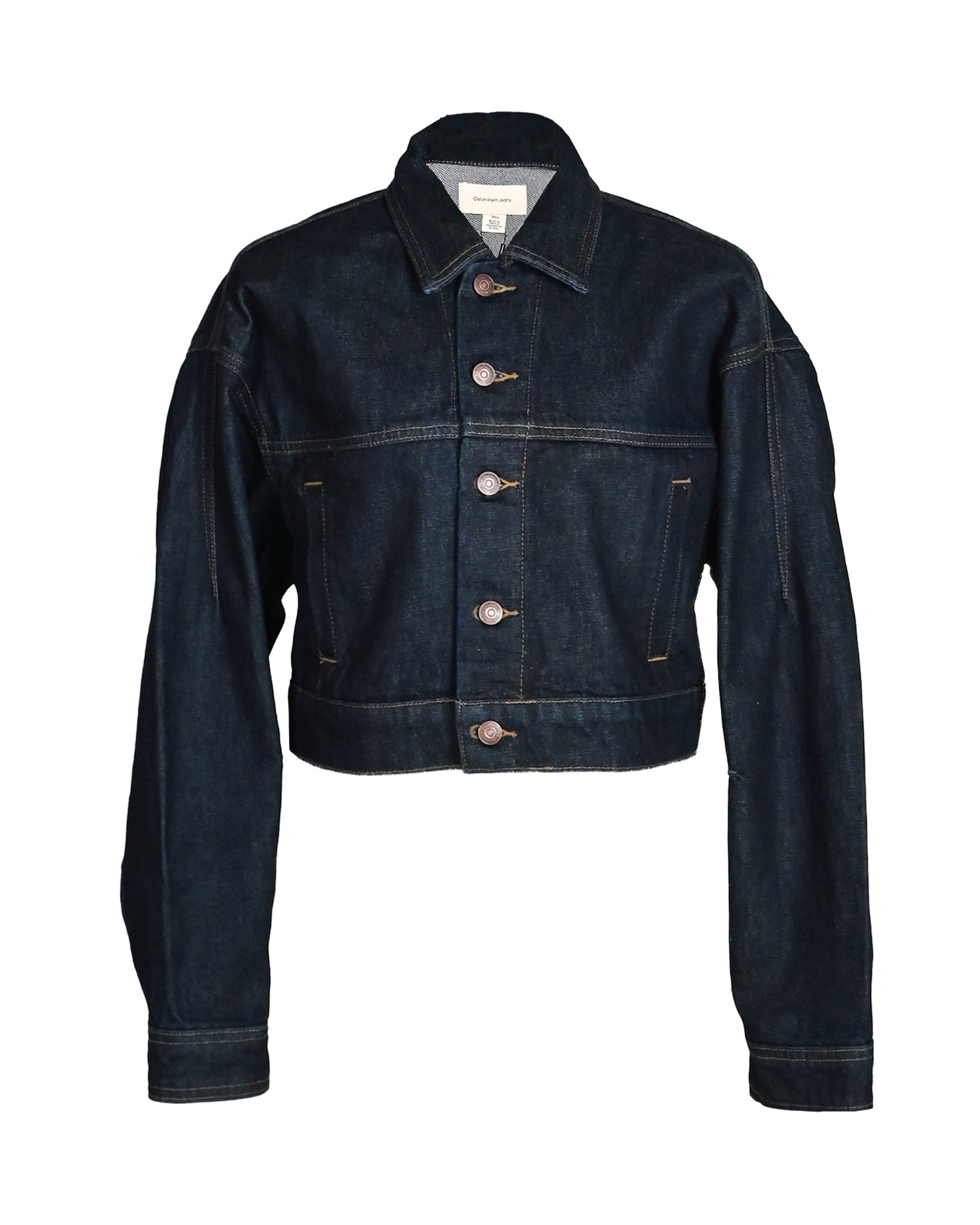 ARTICULATED DENIM JACKET RESIN RINSE / INDIGO