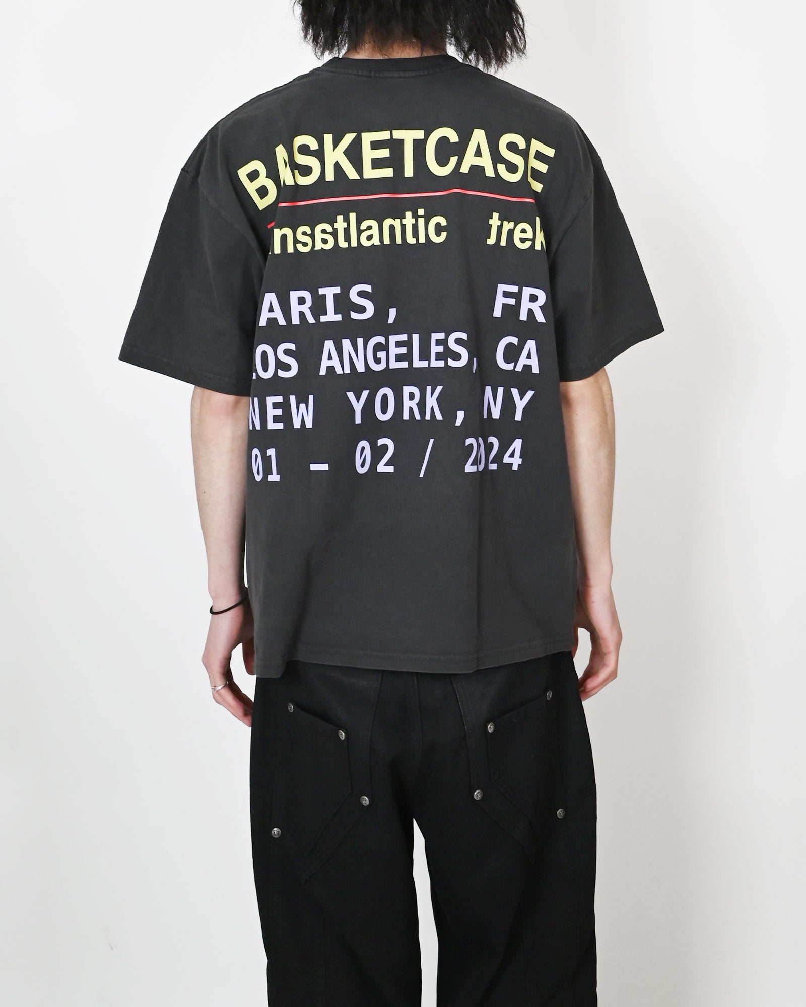 Basketcase Gallery・basket case gallery -  AUGUST T-SHIRT / VINTAGE BLACK