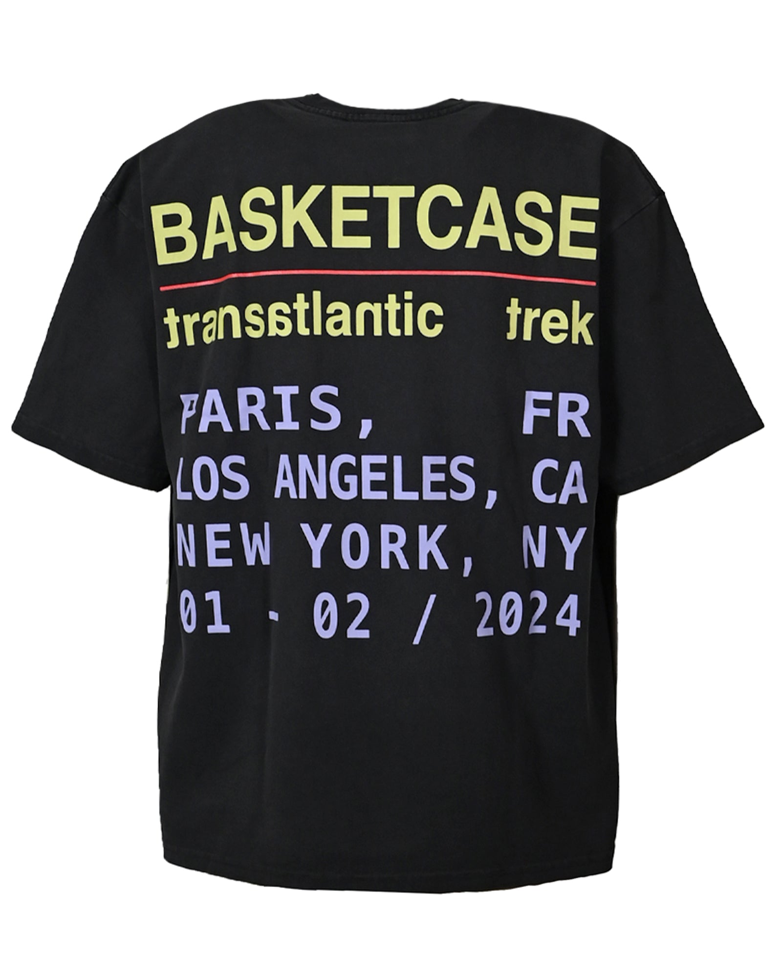 Basketcase Gallery・basket case gallery -  AUGUST T-SHIRT / VINTAGE BLACK