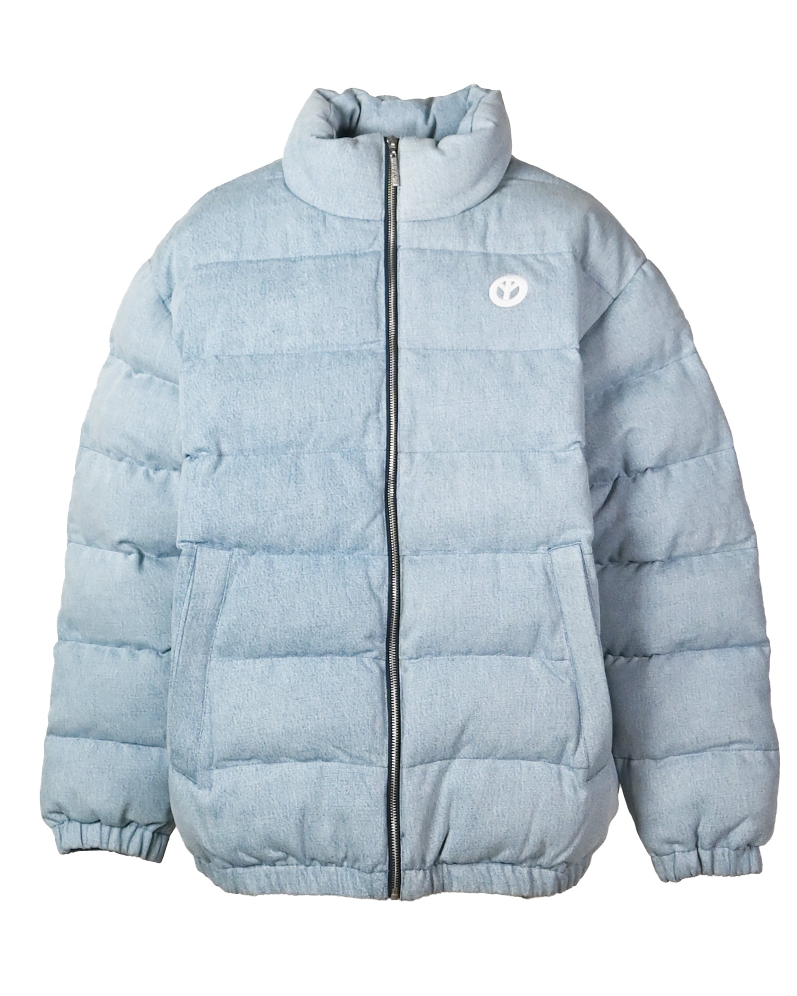 BB DENIM PUFFER JACKET / BLUE