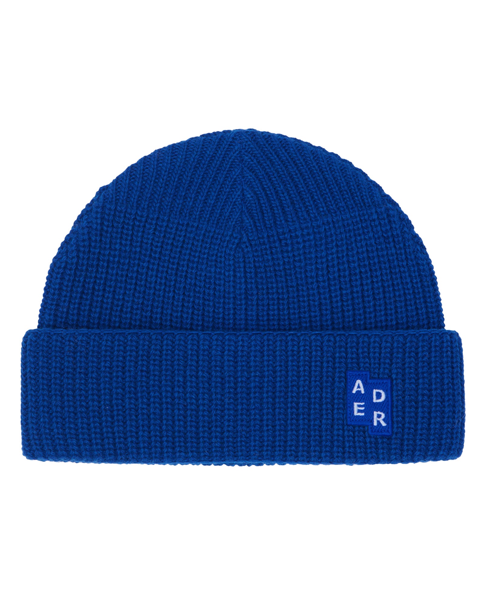 Ader Error・アーダーエラー - ニットキャップ・ビーニー BL TAG BEANIE / BLUE