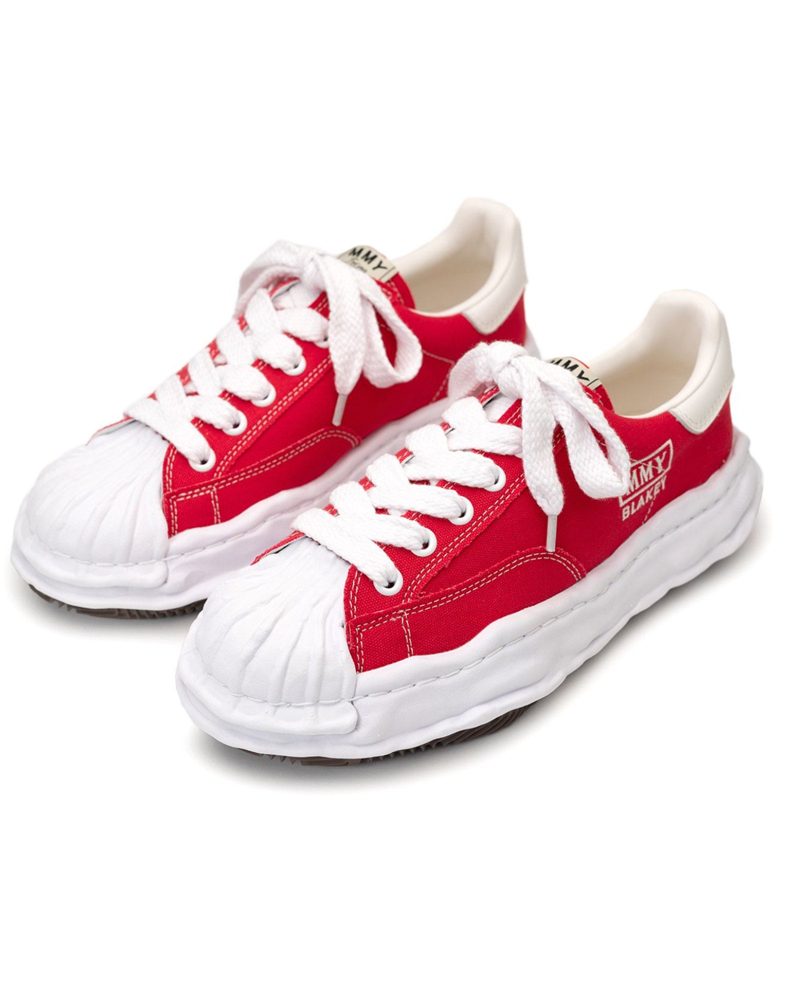 MIHARA YASUHIRO・Yasuhiro Mihara -  BLAKEY LOW CANVAS / RED