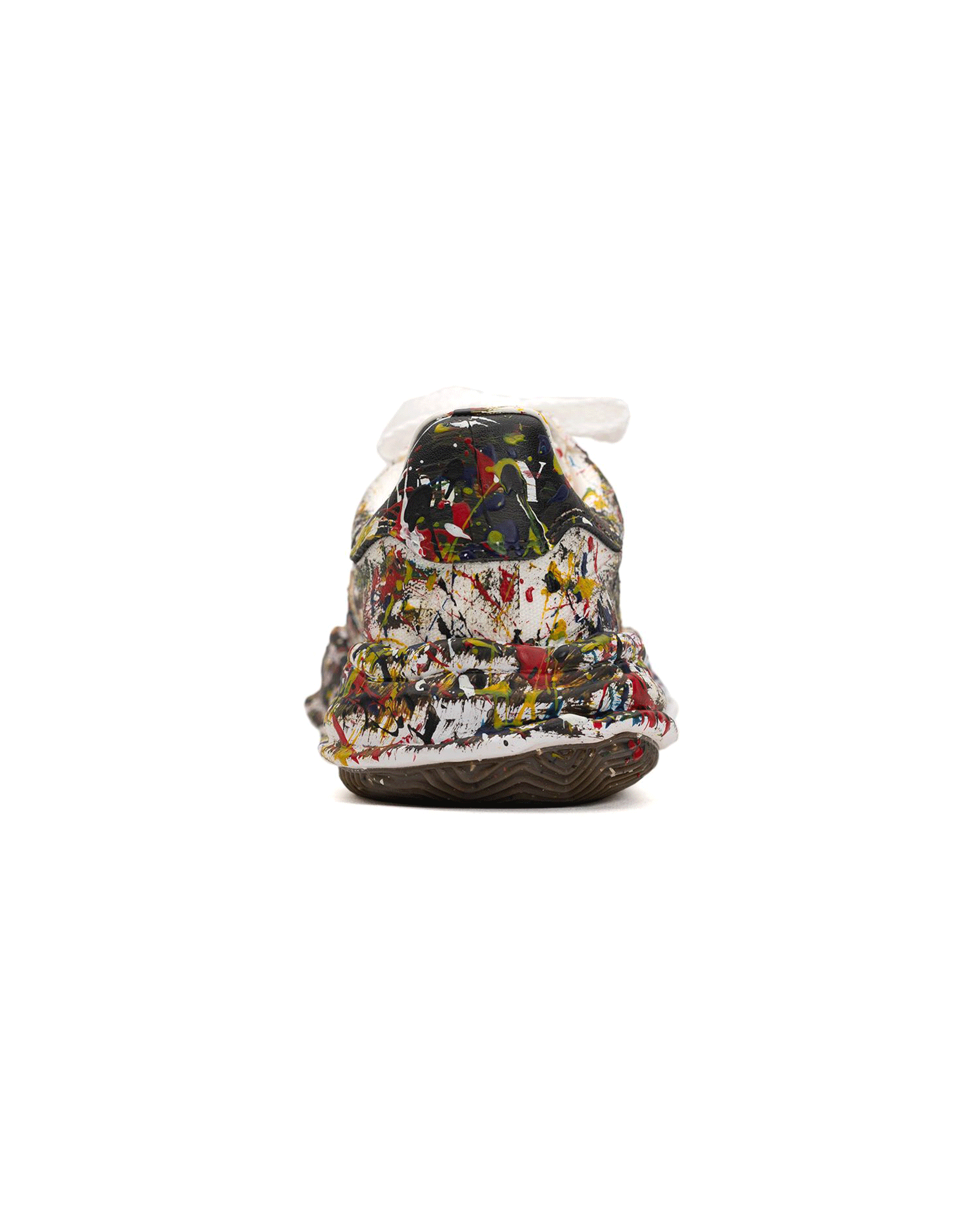 MIHARA YASUHIRO・ミハラヤスヒロ - ローカットスニーカー BLAKEY ORIGINAL SOLE SPUTTERING CANVAS LOW-TOP SNEAKER / WHITE