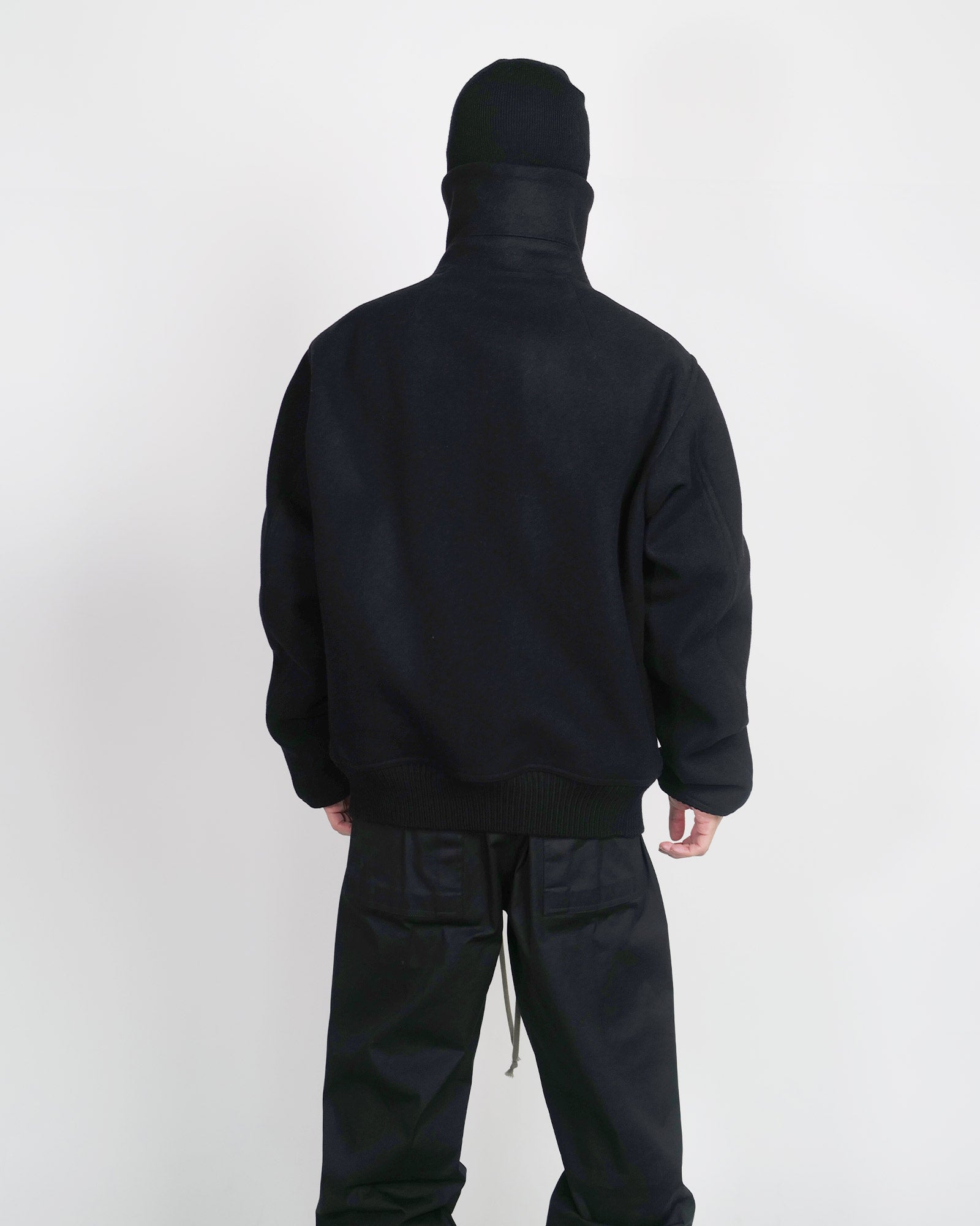 RICK OWENS・リック オウエンス - ジャケット BLIXA DRACUCOLLAR / BLACK