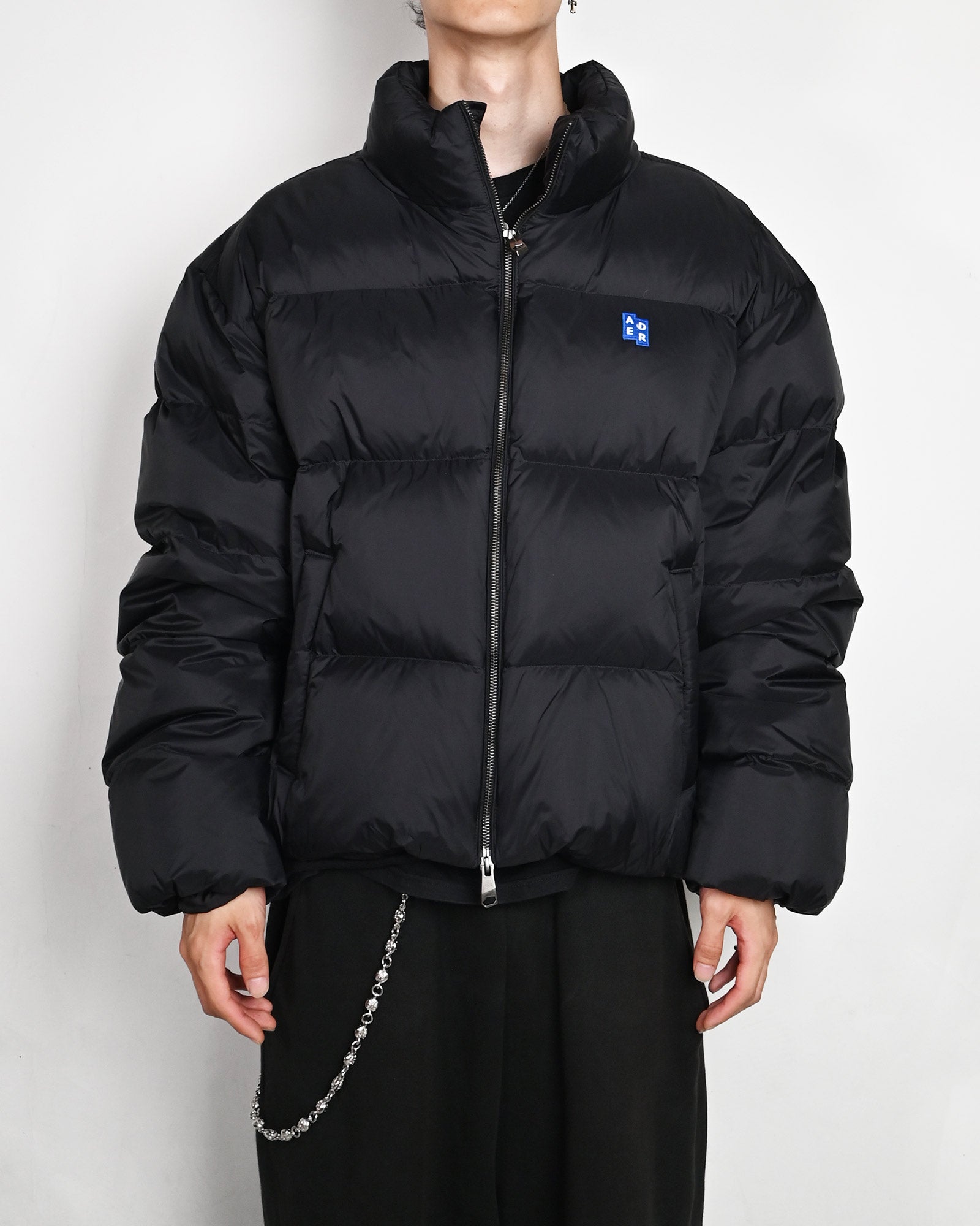 Ader Error・アーダーエラー - ダウンジャケット TRS TAG PUFFER JACKET 01 / BLACK