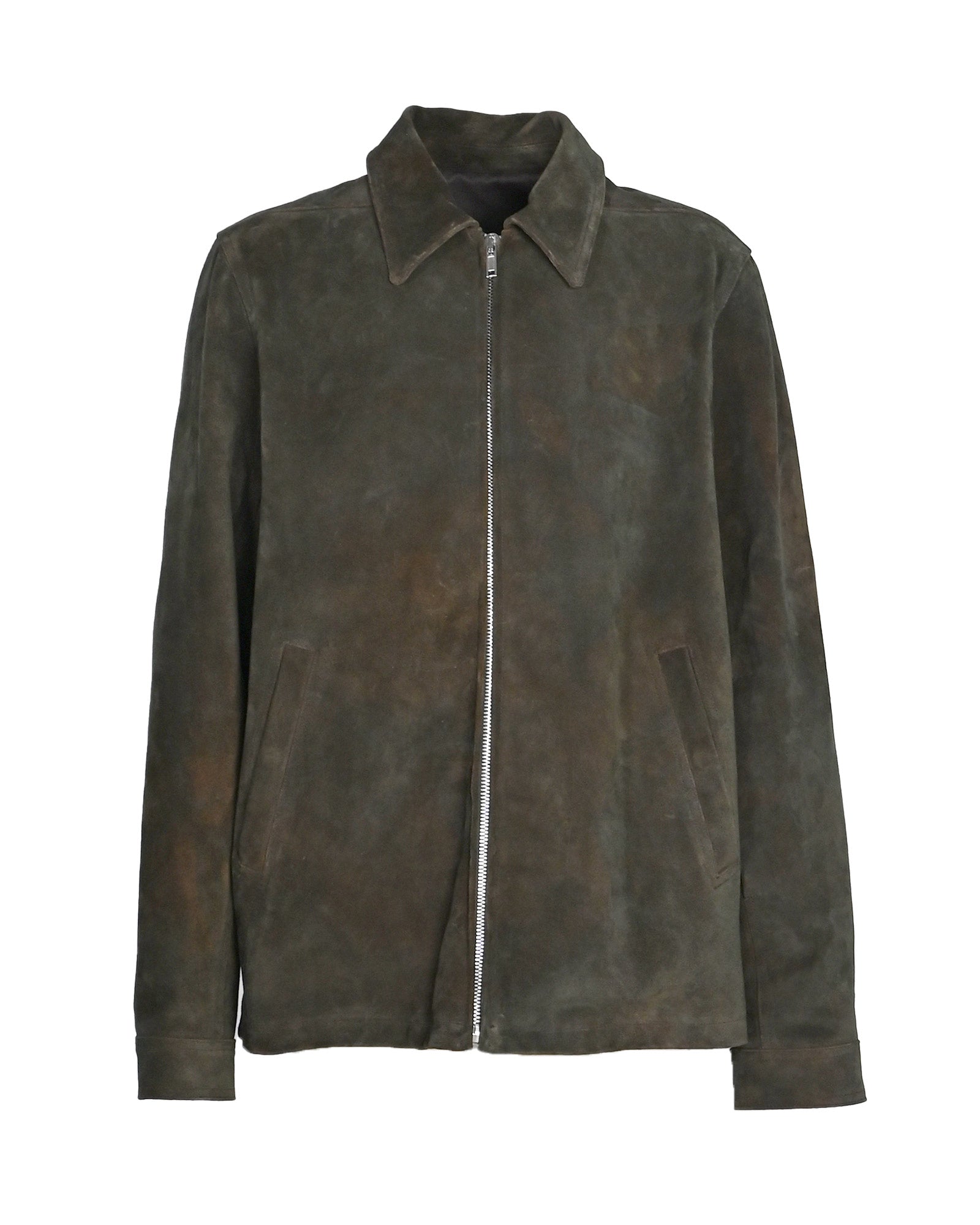 RICK OWENS・リック オウエンス - レザージャケット BRAD JKT /  INDIGO