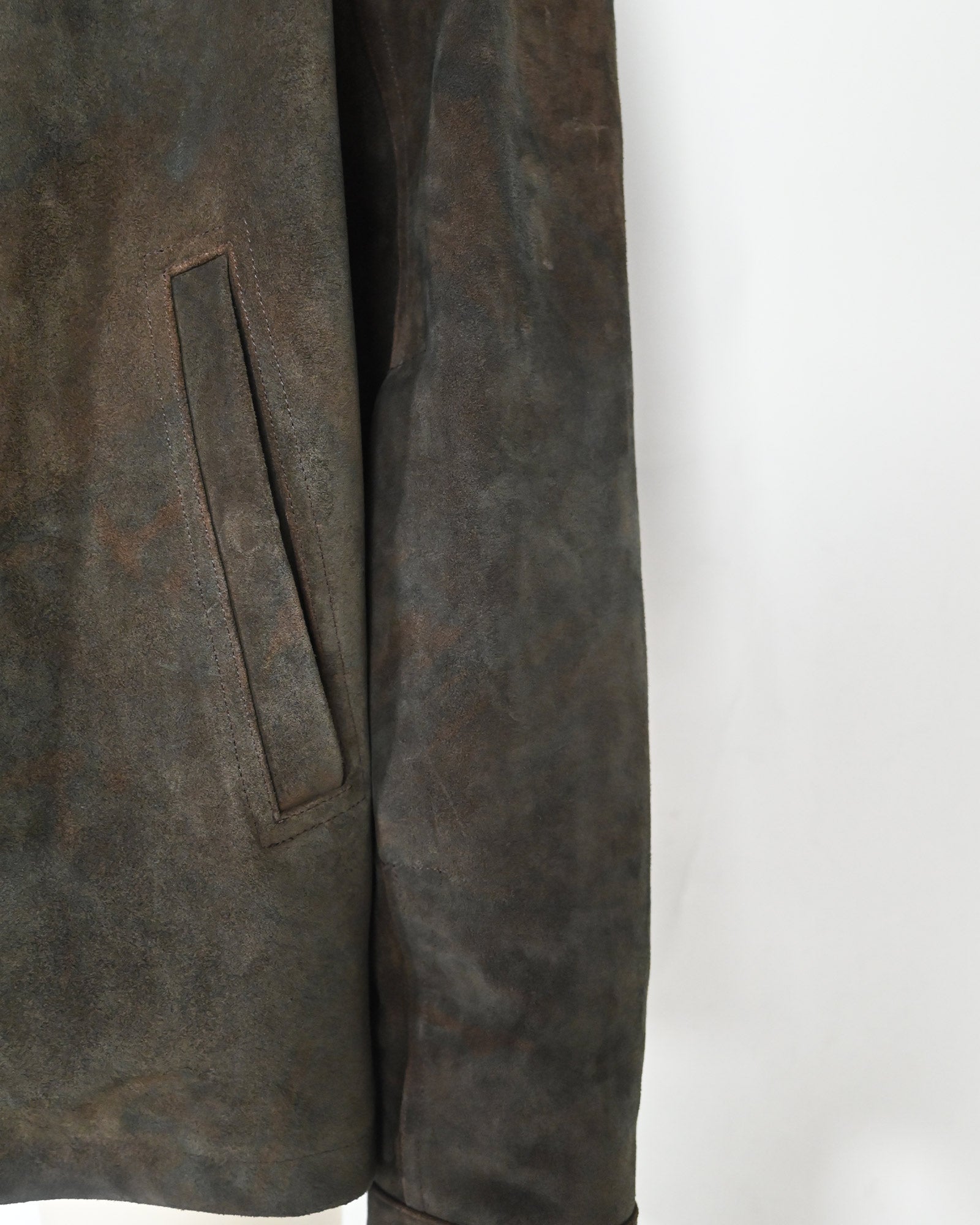 RICK OWENS・リック オウエンス - レザージャケット BRAD JKT /  INDIGO