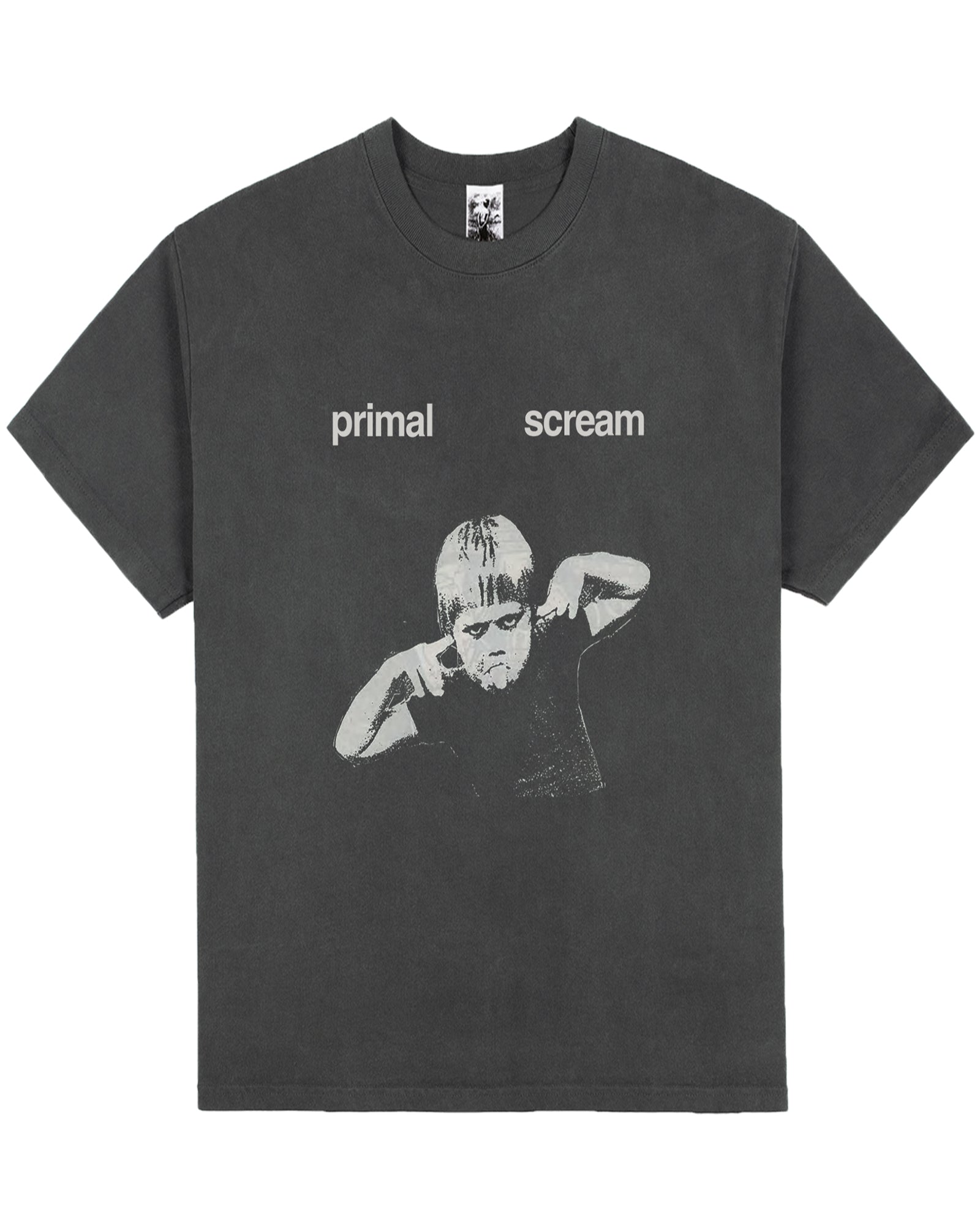Basketcase Gallery・basket case gallery -  PRIMAL SCREAM T-SHIRT / VINTAGE BLACK