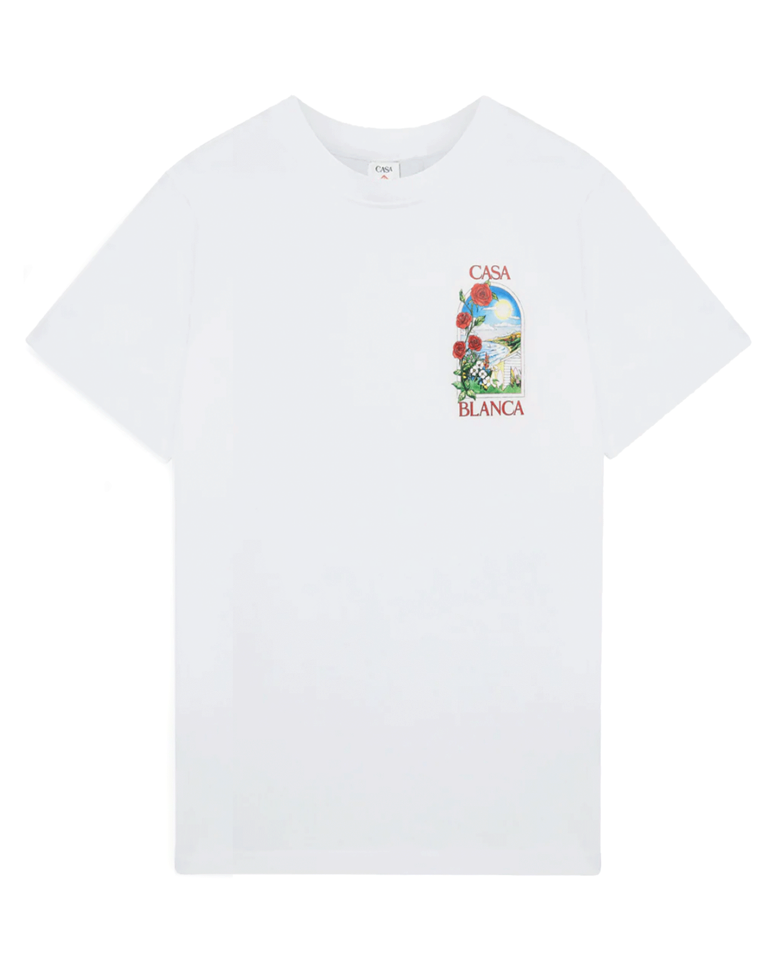 CASABLANCA (カサブランカ) LA DAYS PRINTED T-SHIRT / WHITE CASABLANCA (カサブランカ) LA DAYS PRINTED T-SHIRT / WHITE