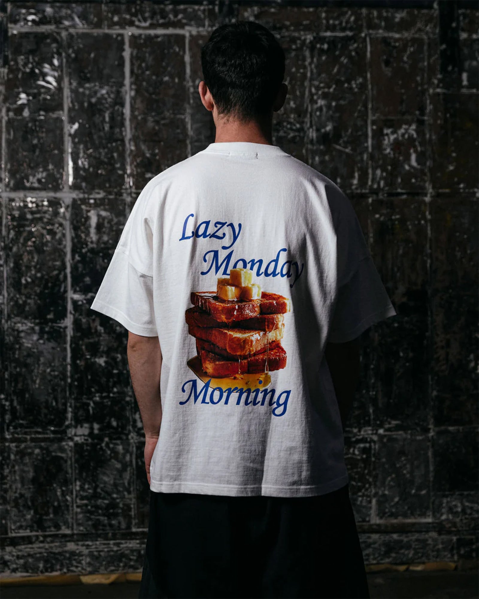 ALWAYS OUT OF STOCK・always out Of stock -  CLAZY TOAST DROP S/S TEE / WHITE