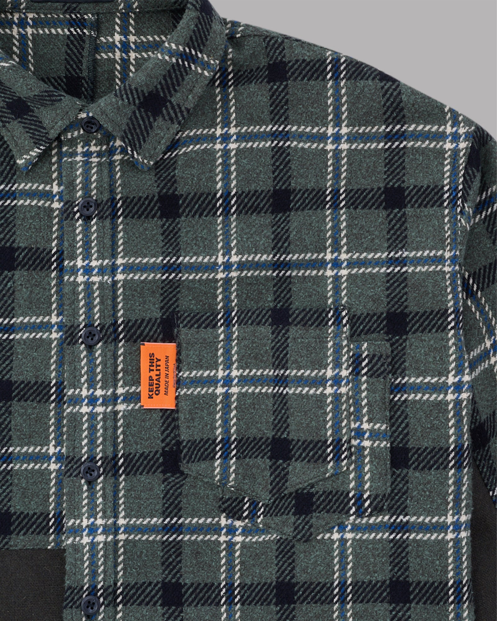 ALWAYS OUT OF STOCK・always out Of stock -  COMBINATION L/S SHIRT / GREEN