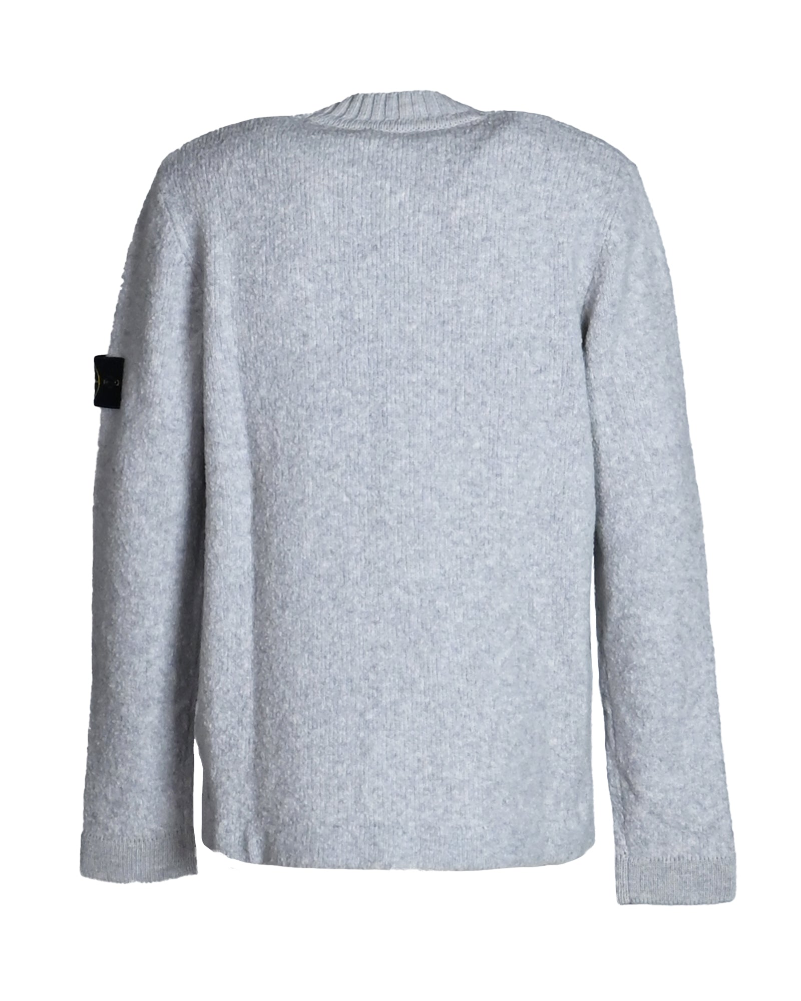 STONE ISLAND・ストーンアイランド - ニット・セーター CREWNECK KNIT / MELANGE GREY