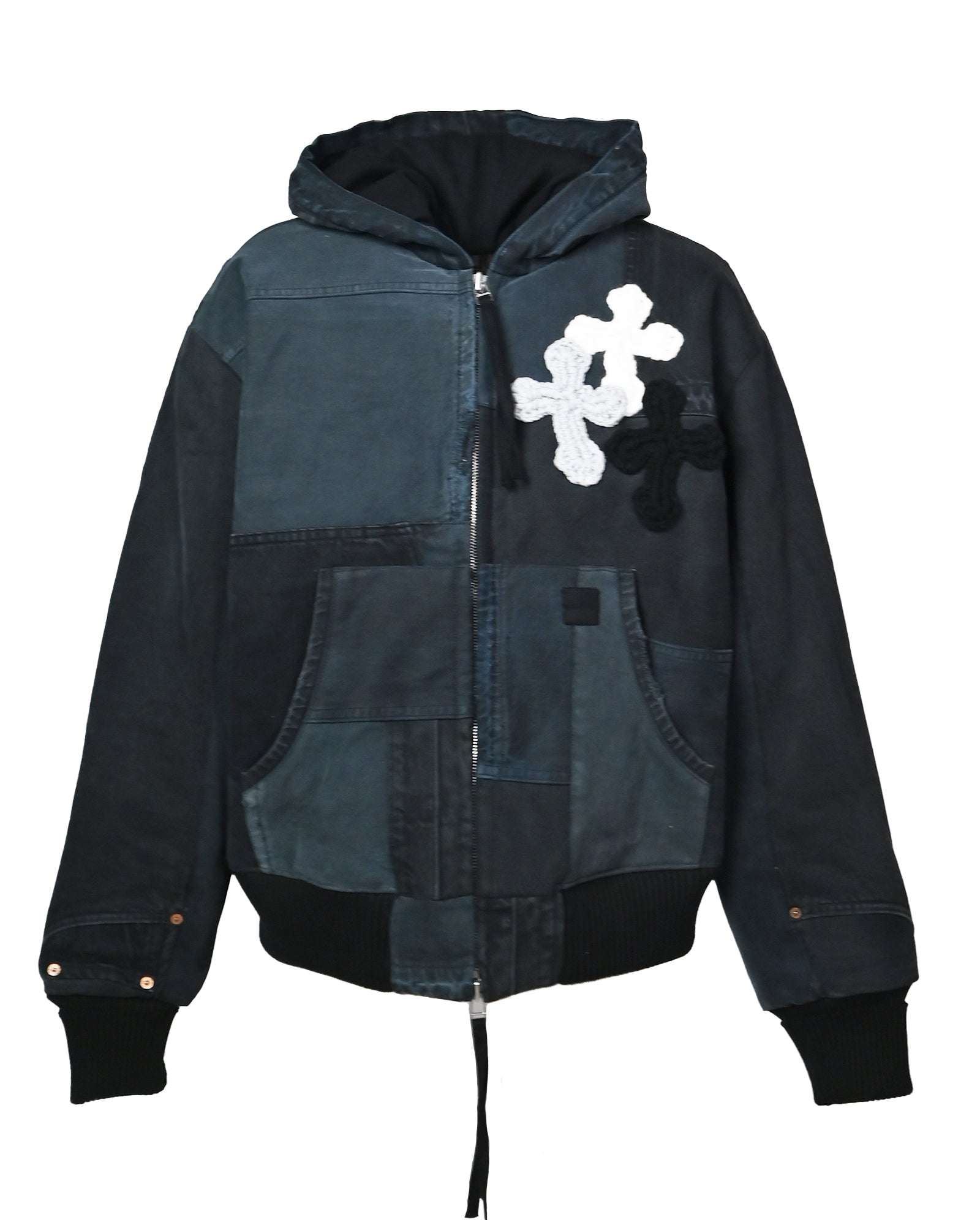 DENIM ACTIVE JACKET-1 / BLACK