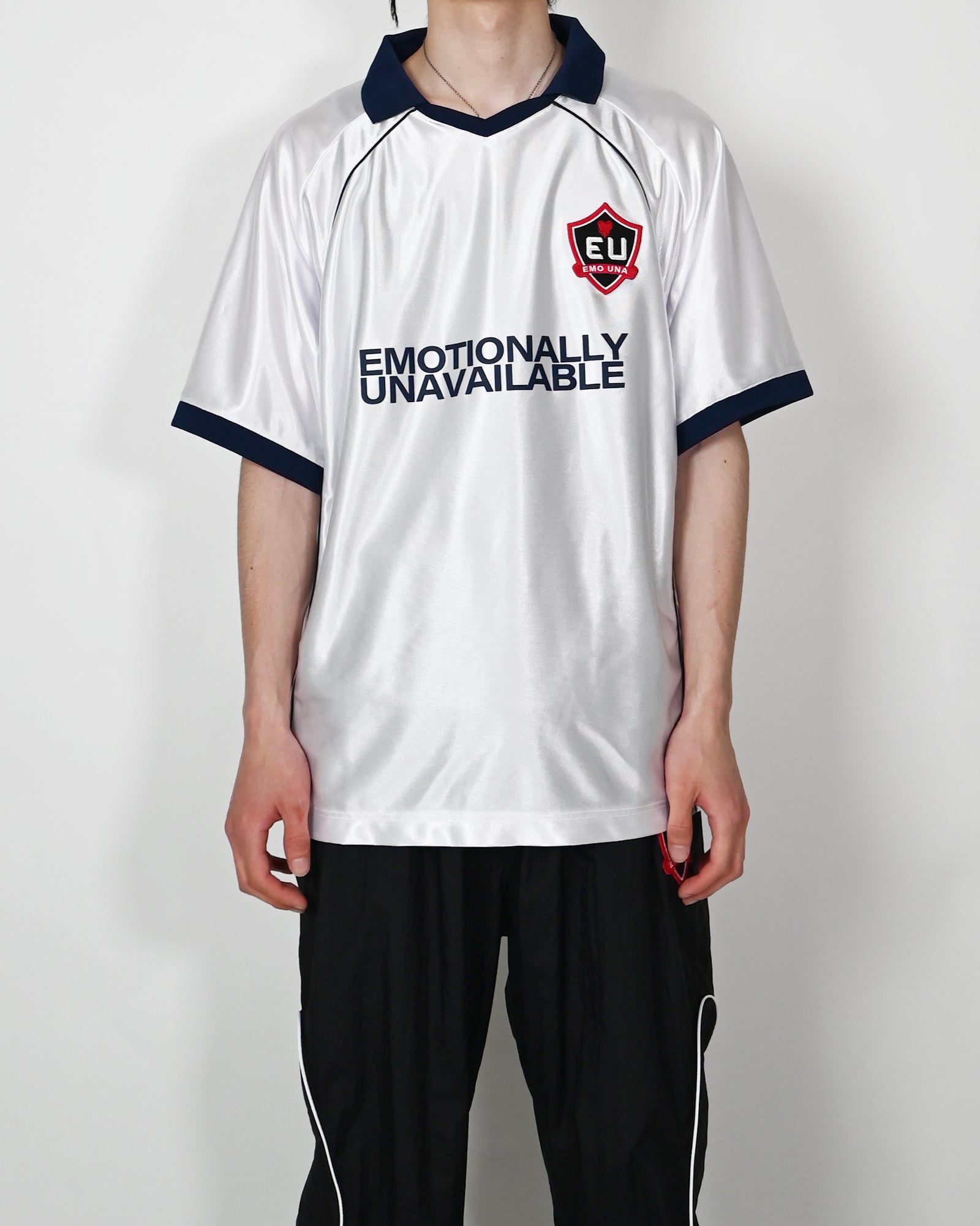 EMOTIONALLY UNAVAILABLE・エモーショナリー アンアベイラブル - シャツ EU PRACTICE SHIRTS / WHITE