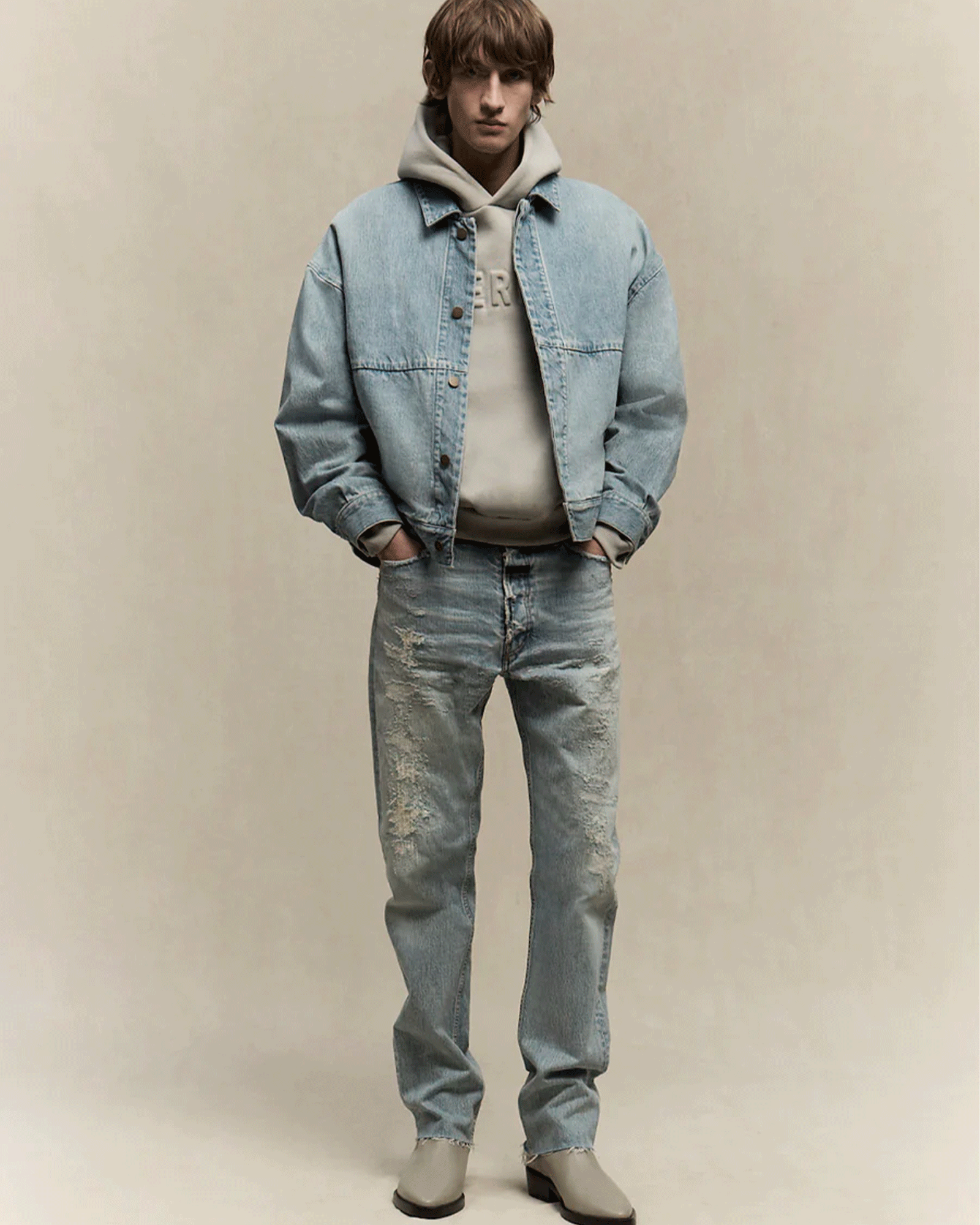 FEAR OF GOD・フィア オブ ゴット - デニムジャケット DENIM TRUCKER JACKET / INDIGO