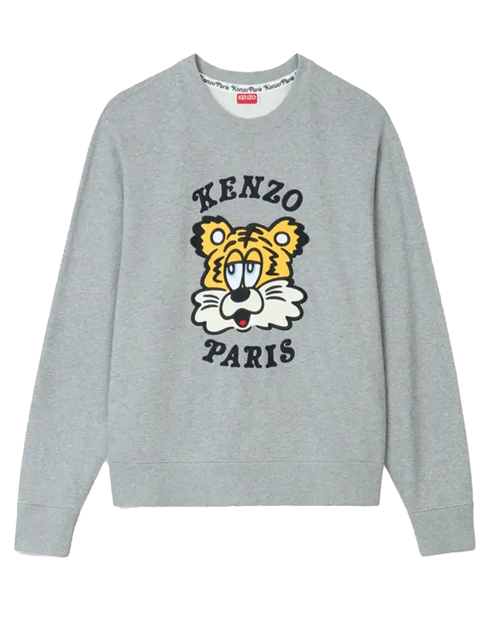 KENZO・Kenzo -  VERDY COLLECTION EMBROIDERED CLASSIC SWEATSHIRT / GRAY