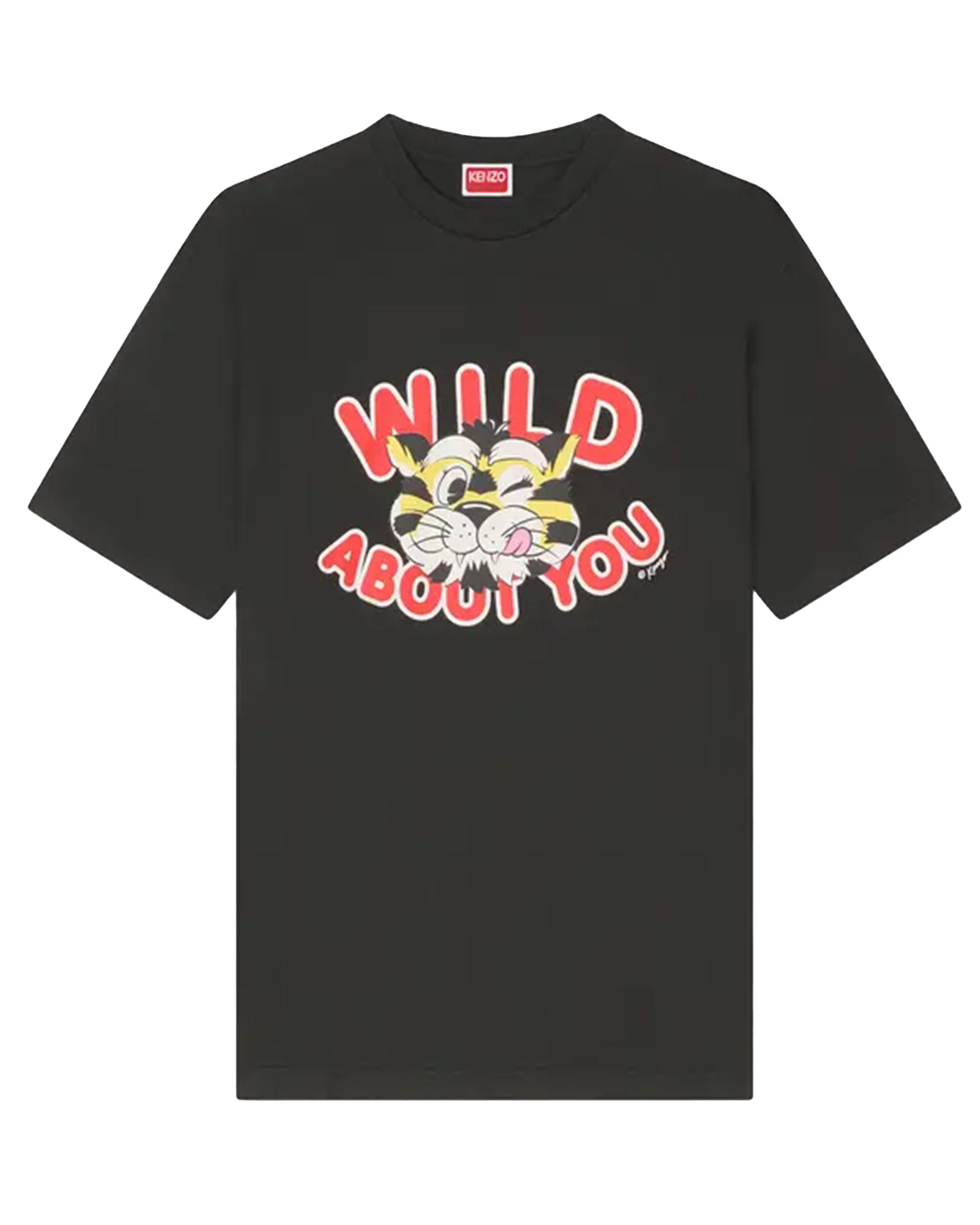 KENZO Ｔシャツ Kenzo Happy Tiger Tシャツ | ブラック | FARFETCH JP