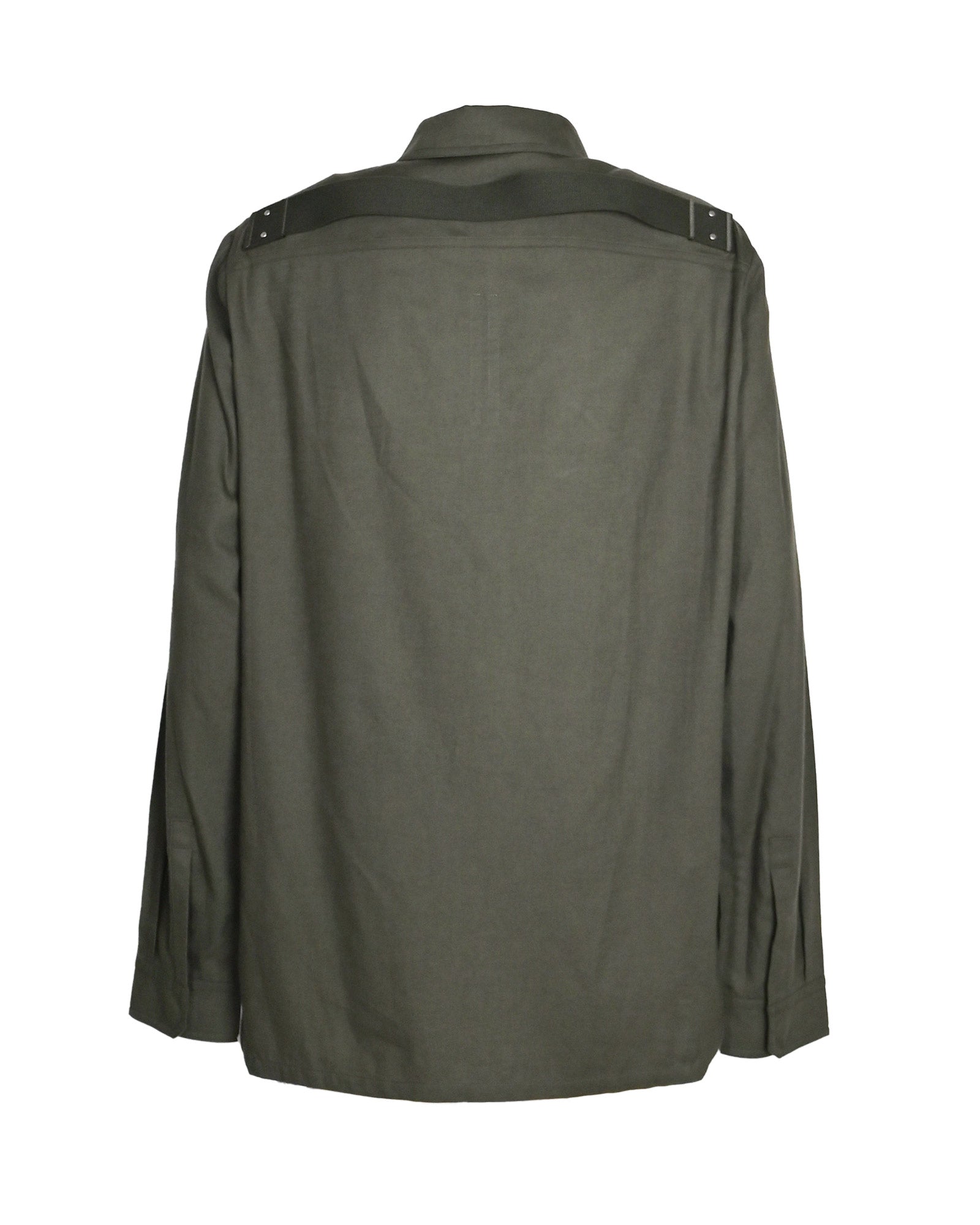 RICK OWENS・リック オウエンス - シャツ FOGPOCKET OUTERSHIRT /  BOSCO